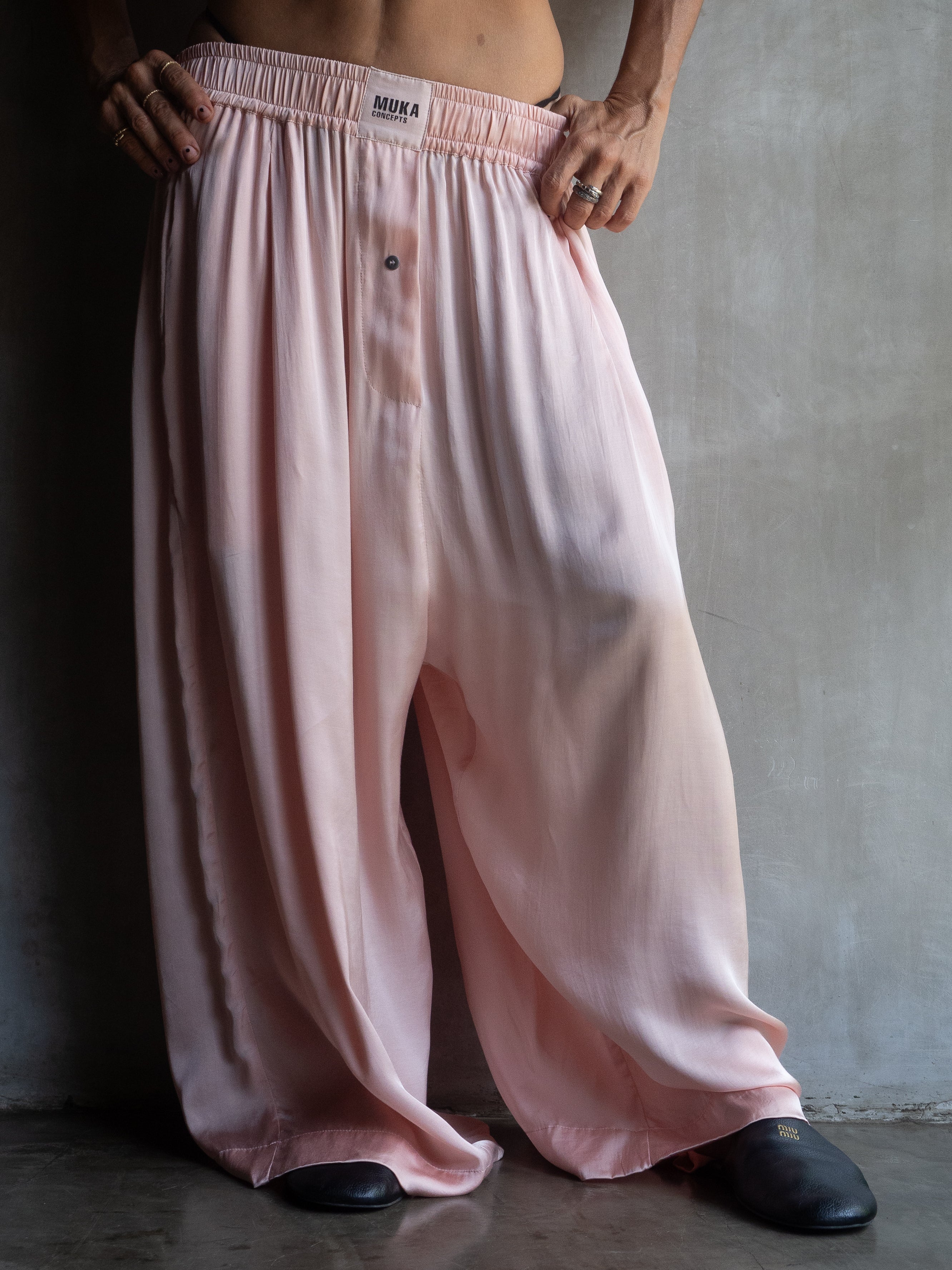 Muka Pants Japanese Viscose