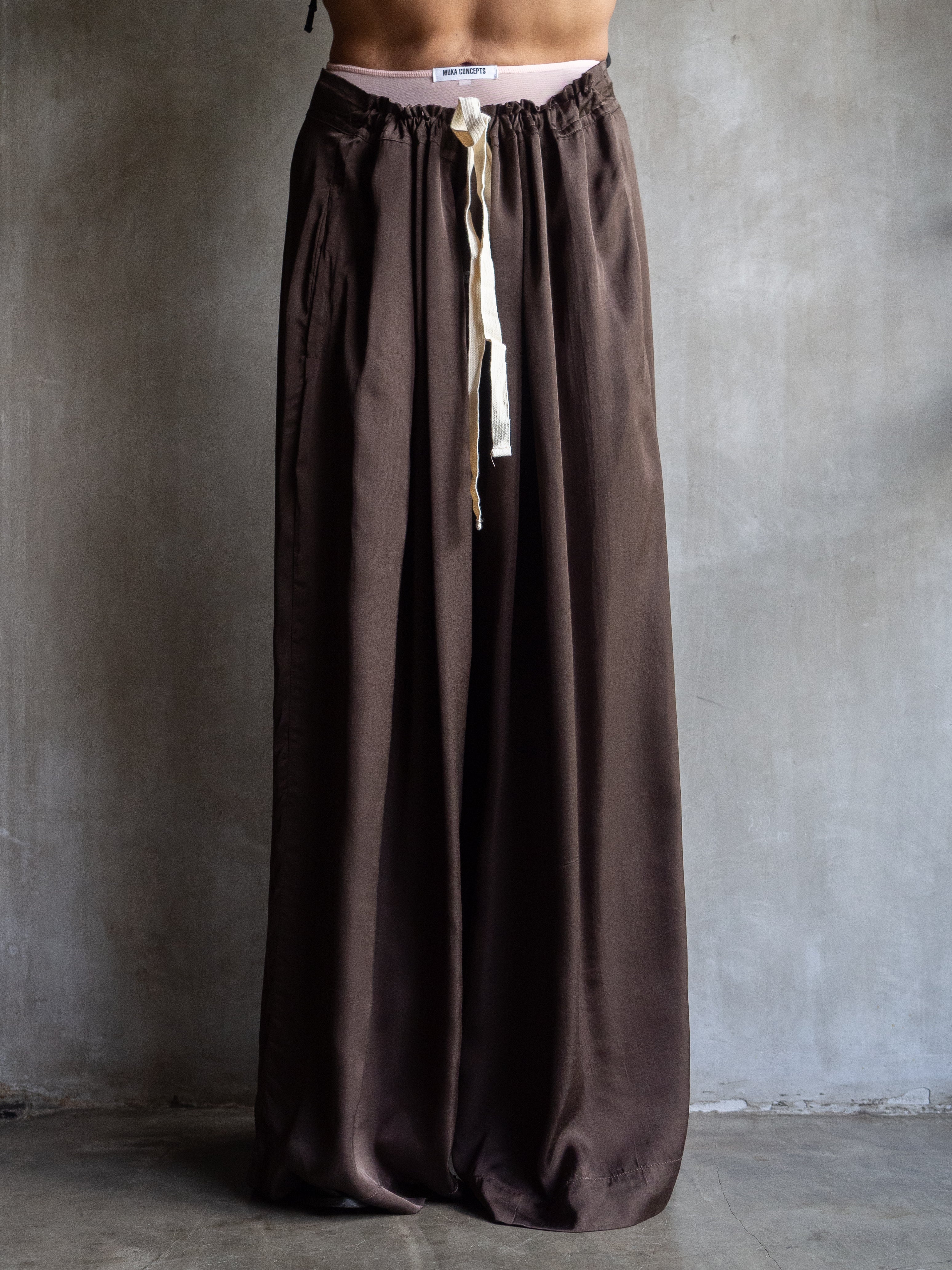 Muka Pants Tali Viscose Satin