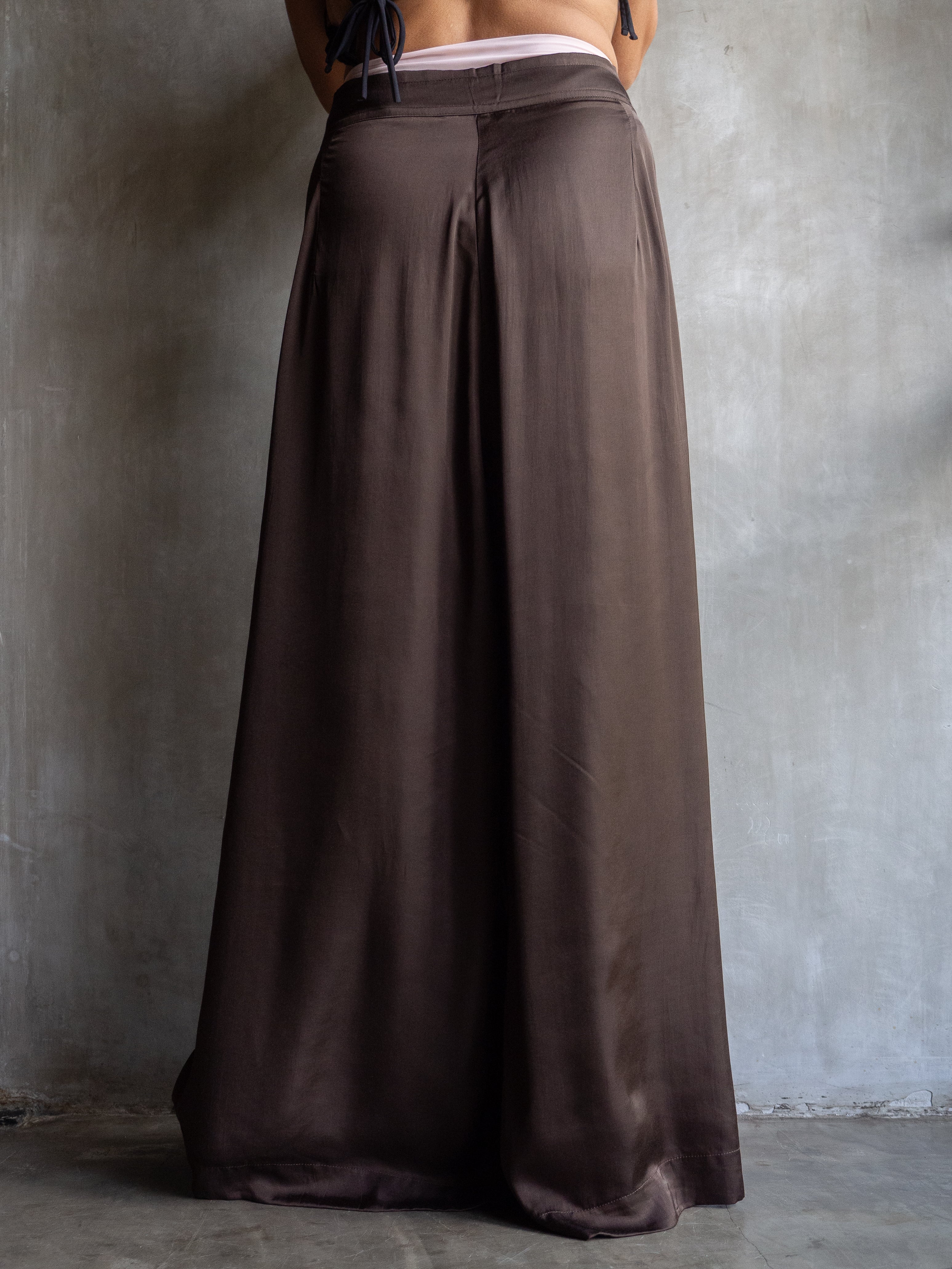 Muka Pants Tali Viscose Satin