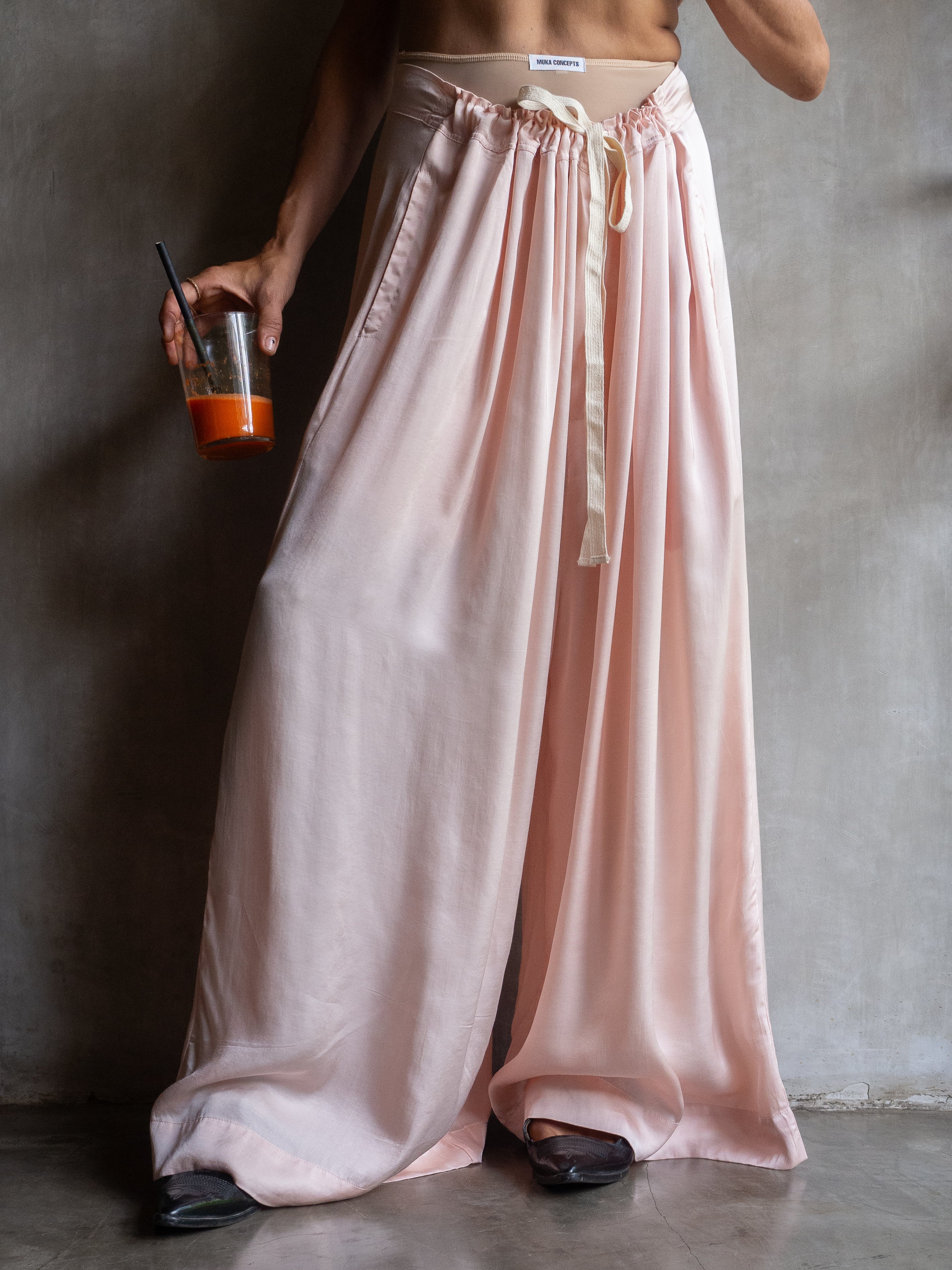 Muka Pants Tali Viscose Satin