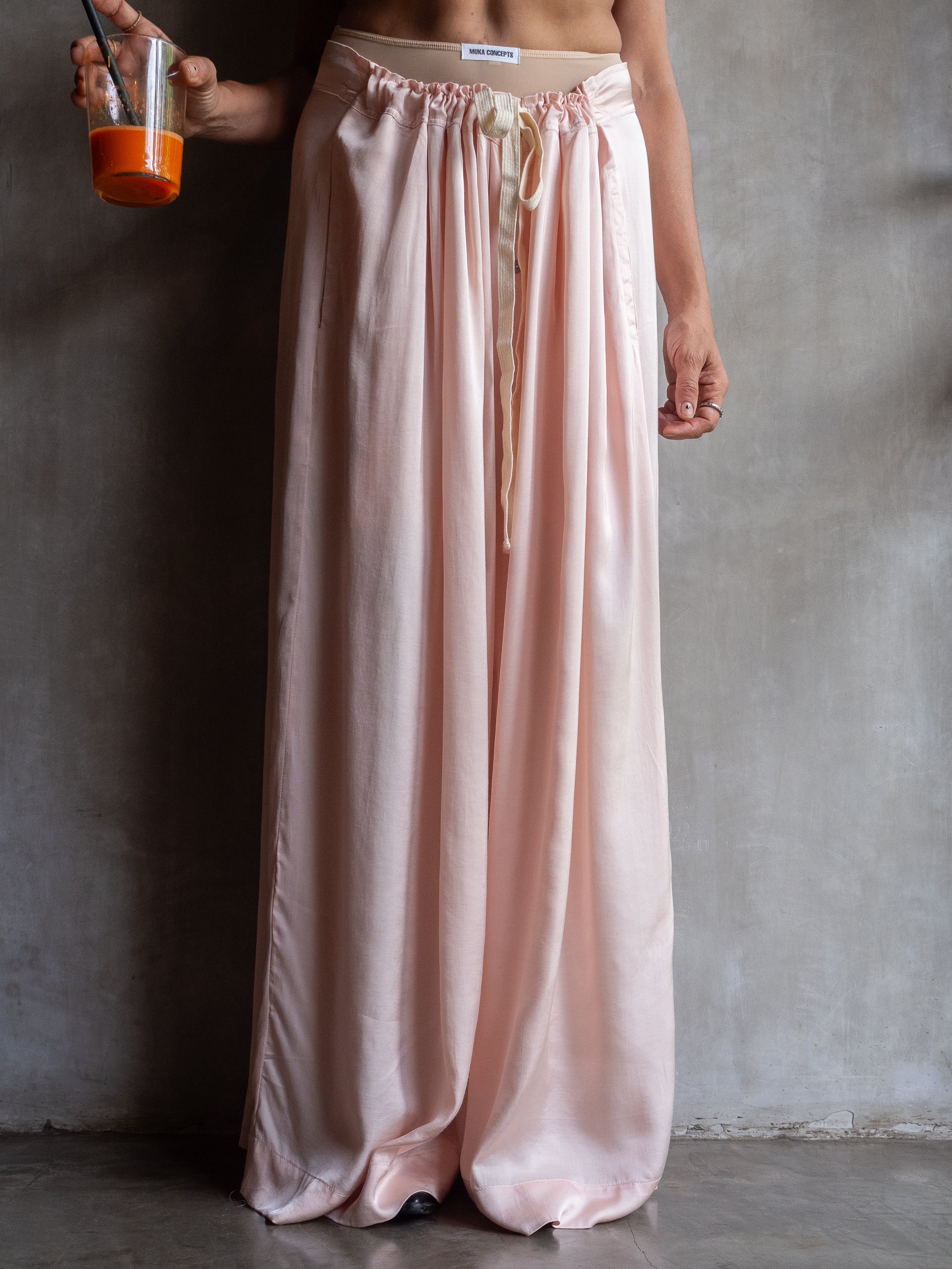 Muka Pants Tali Viscose Satin