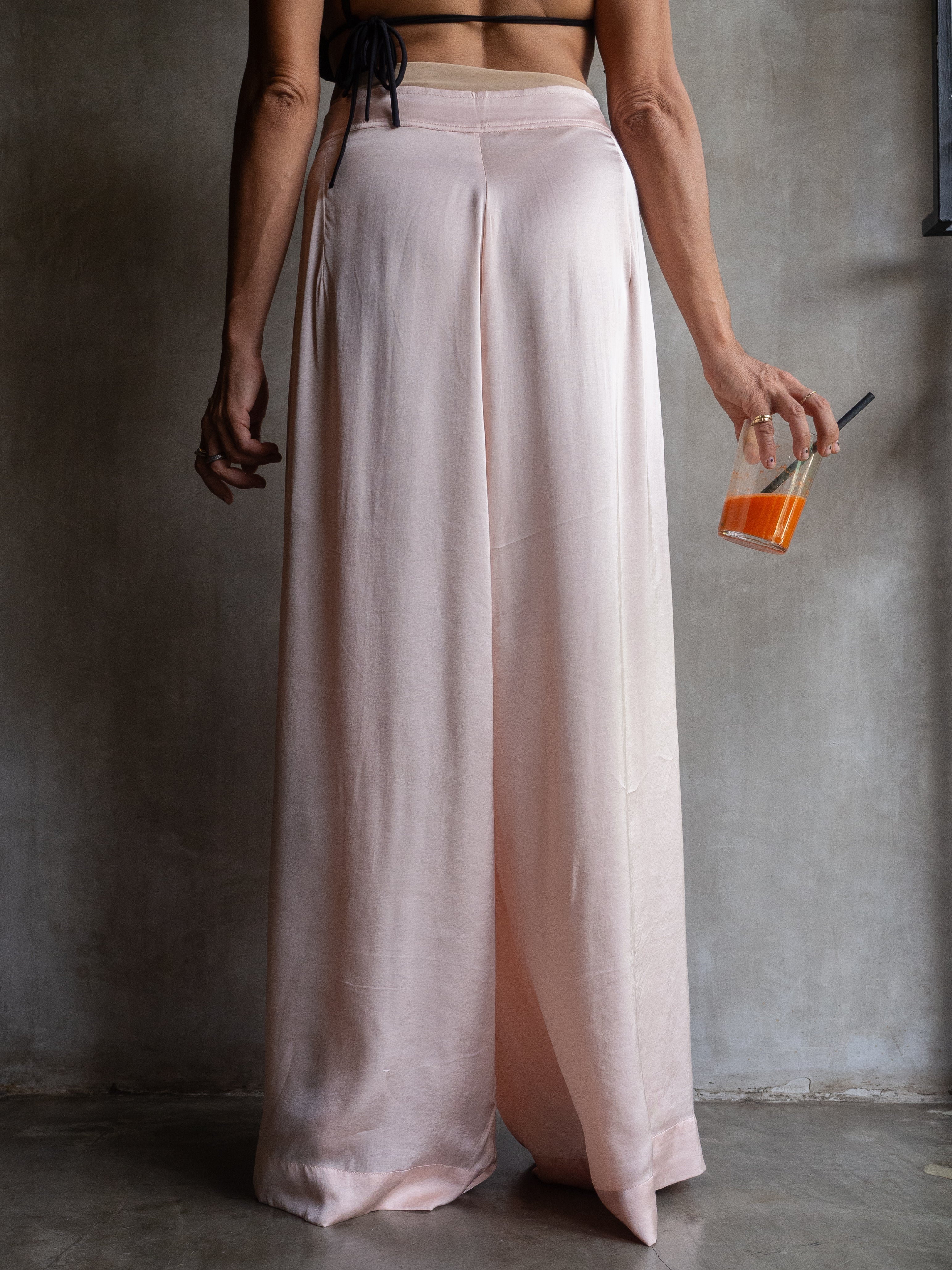 Muka Pants Tali Viscose Satin