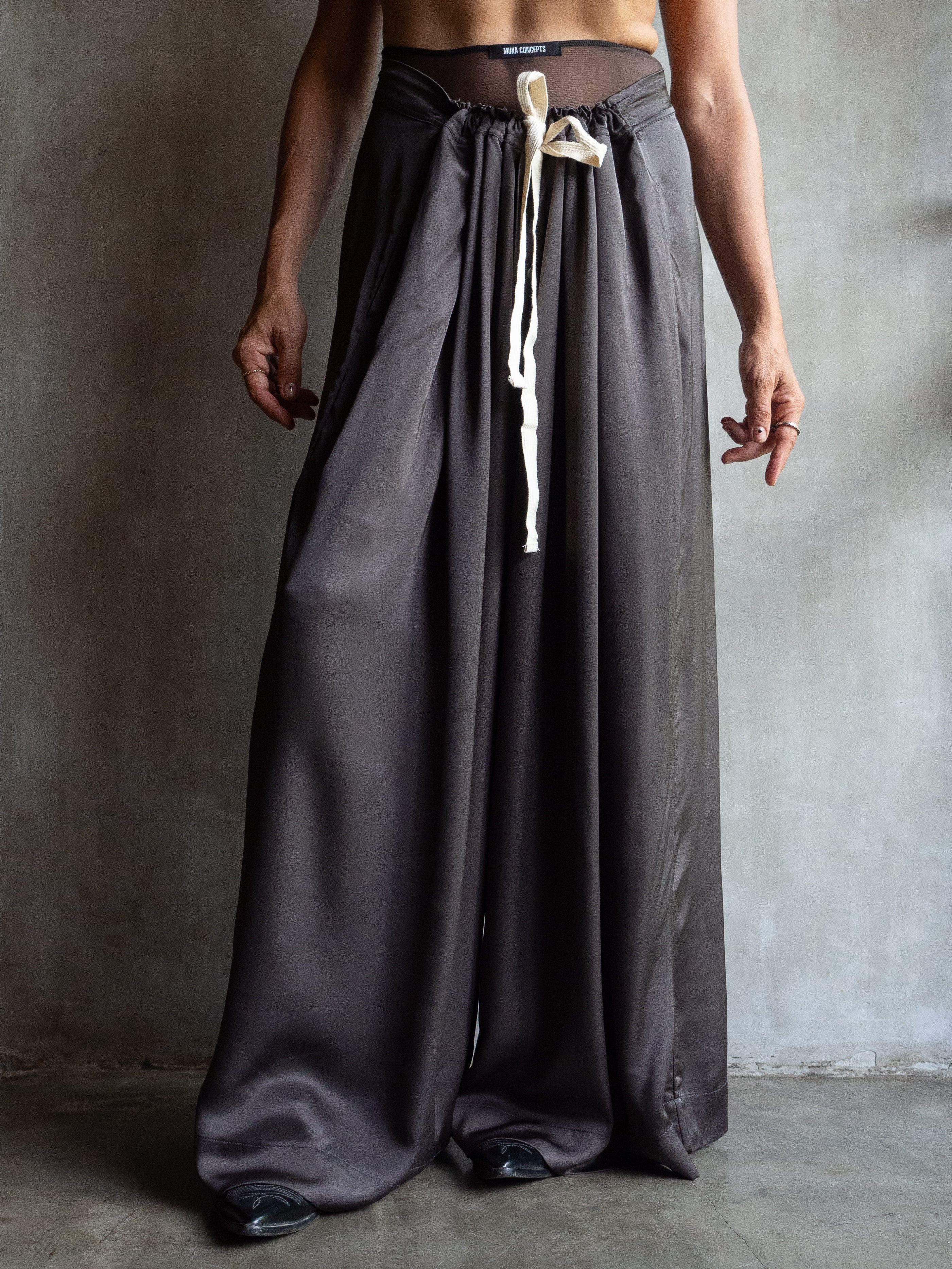 Muka Pants Tali Viscose Satin