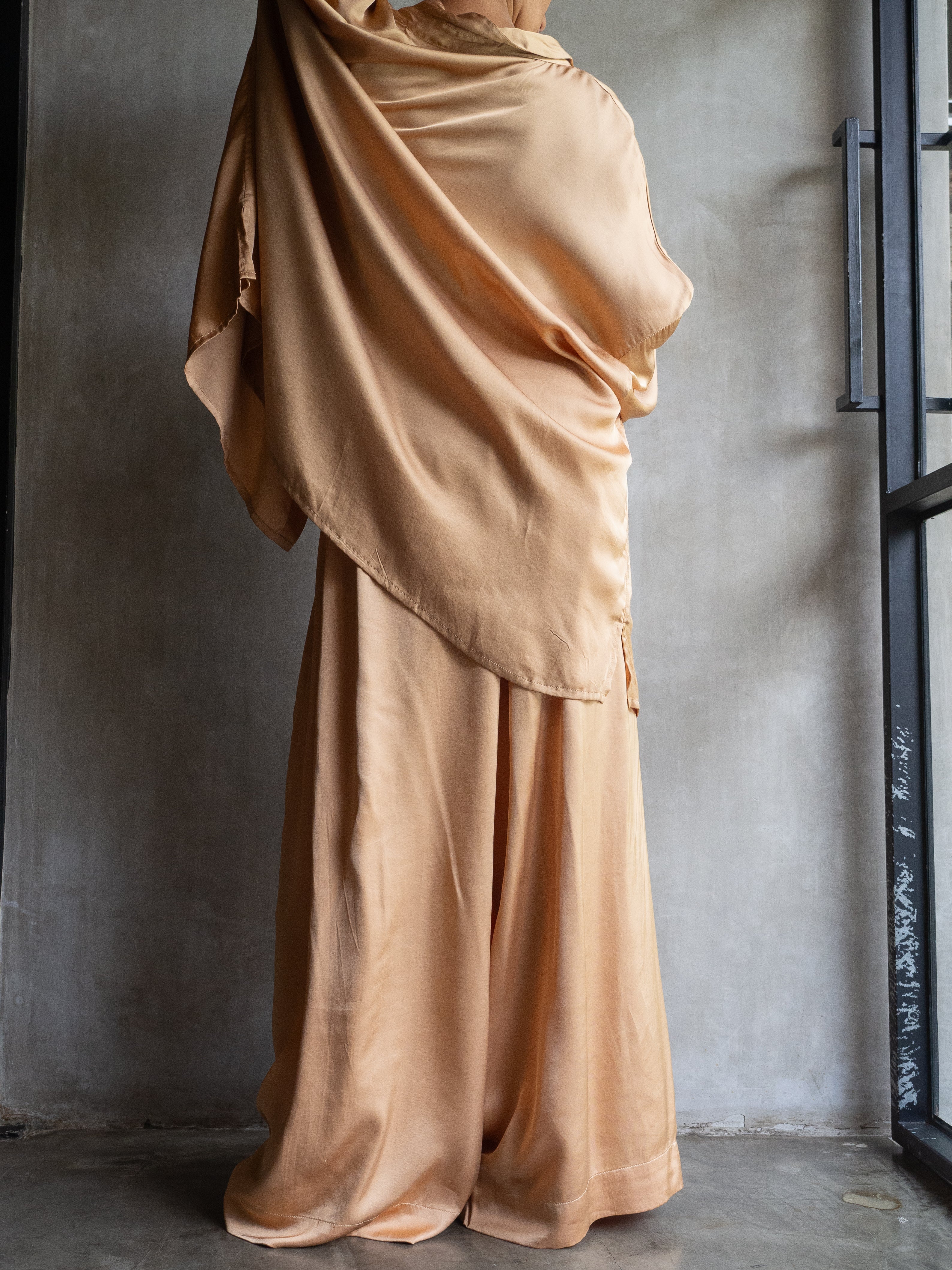 Muka Pants Tali Viscose Satin