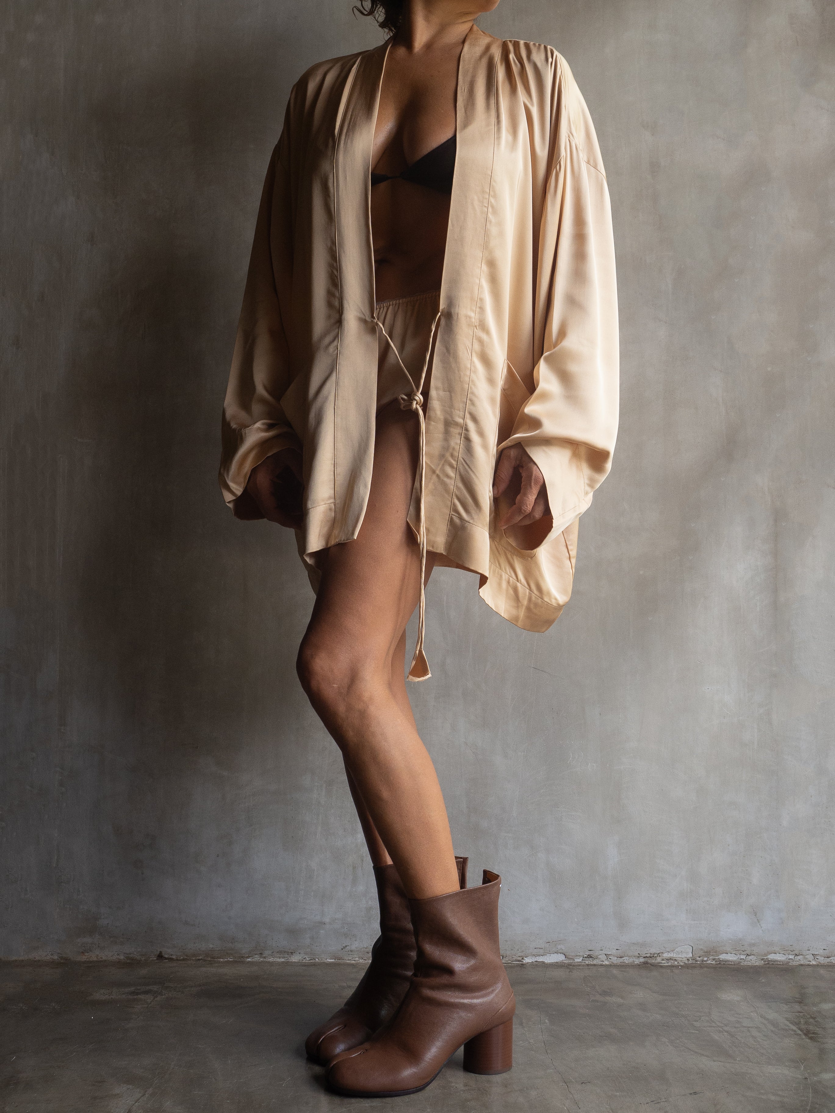 Muka Kimono Silk Satin