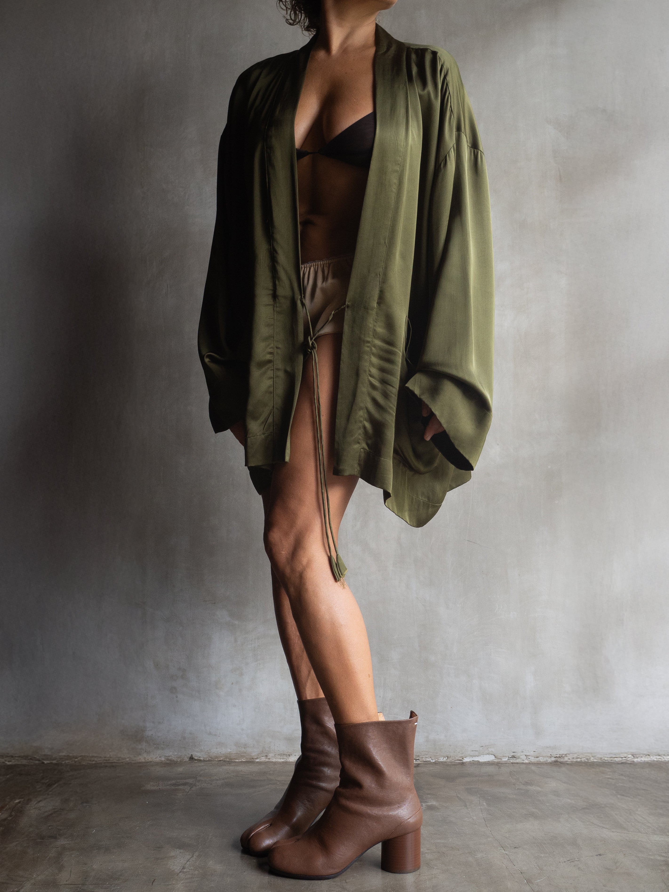 Muka Kimono Silk Satin