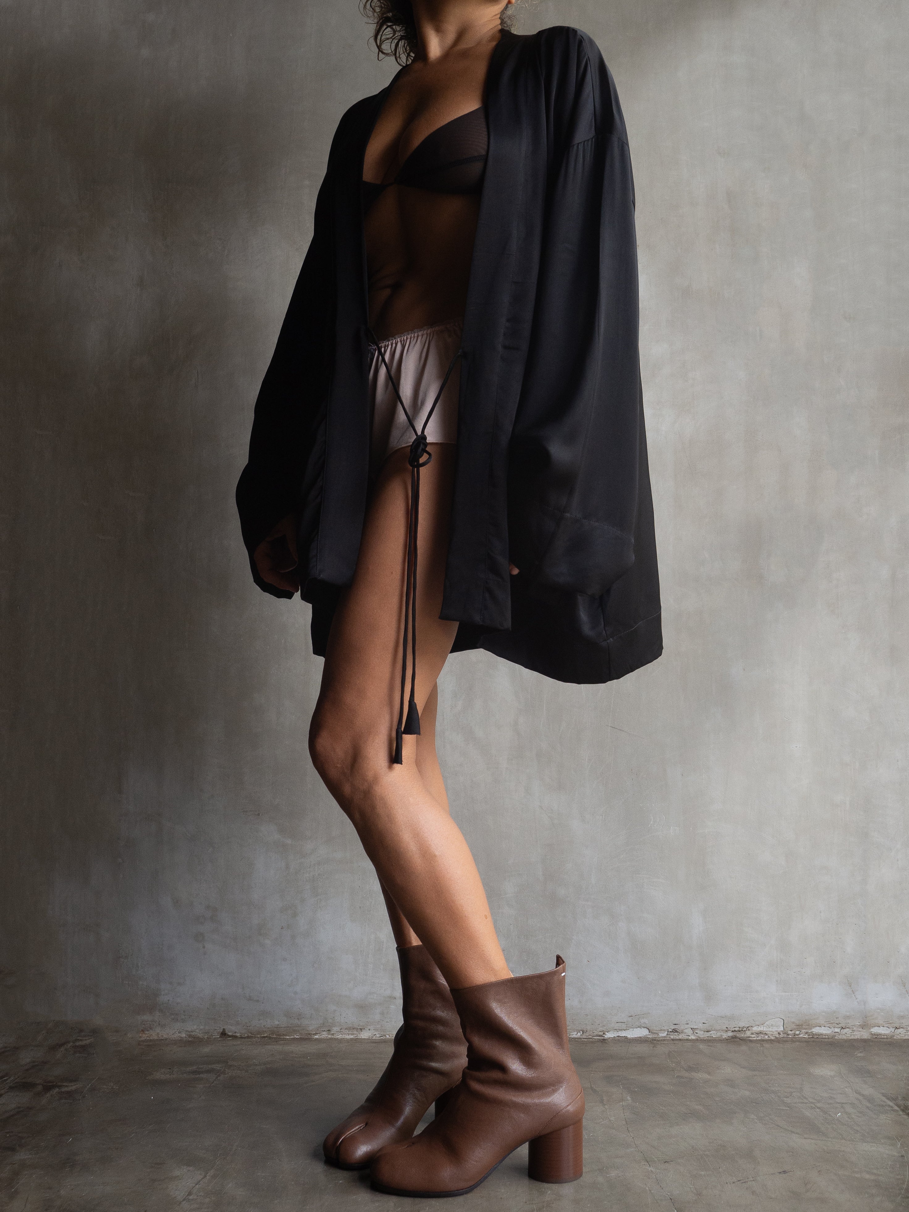 Muka Kimono Silk Satin