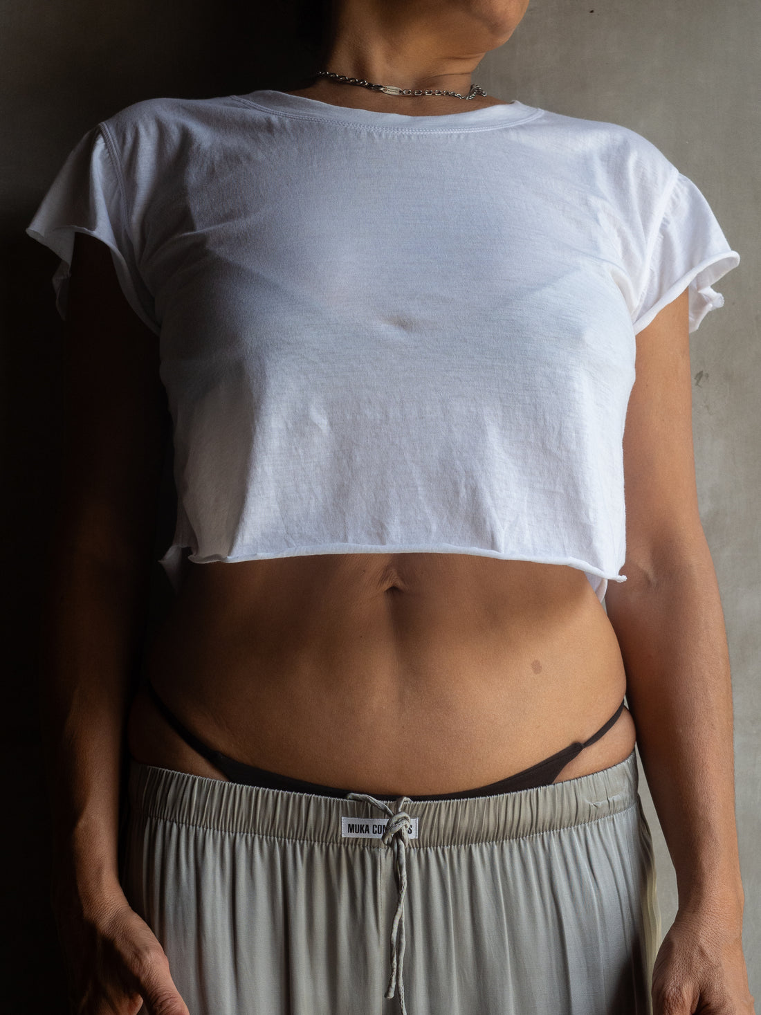 Muka Crop Top Supima