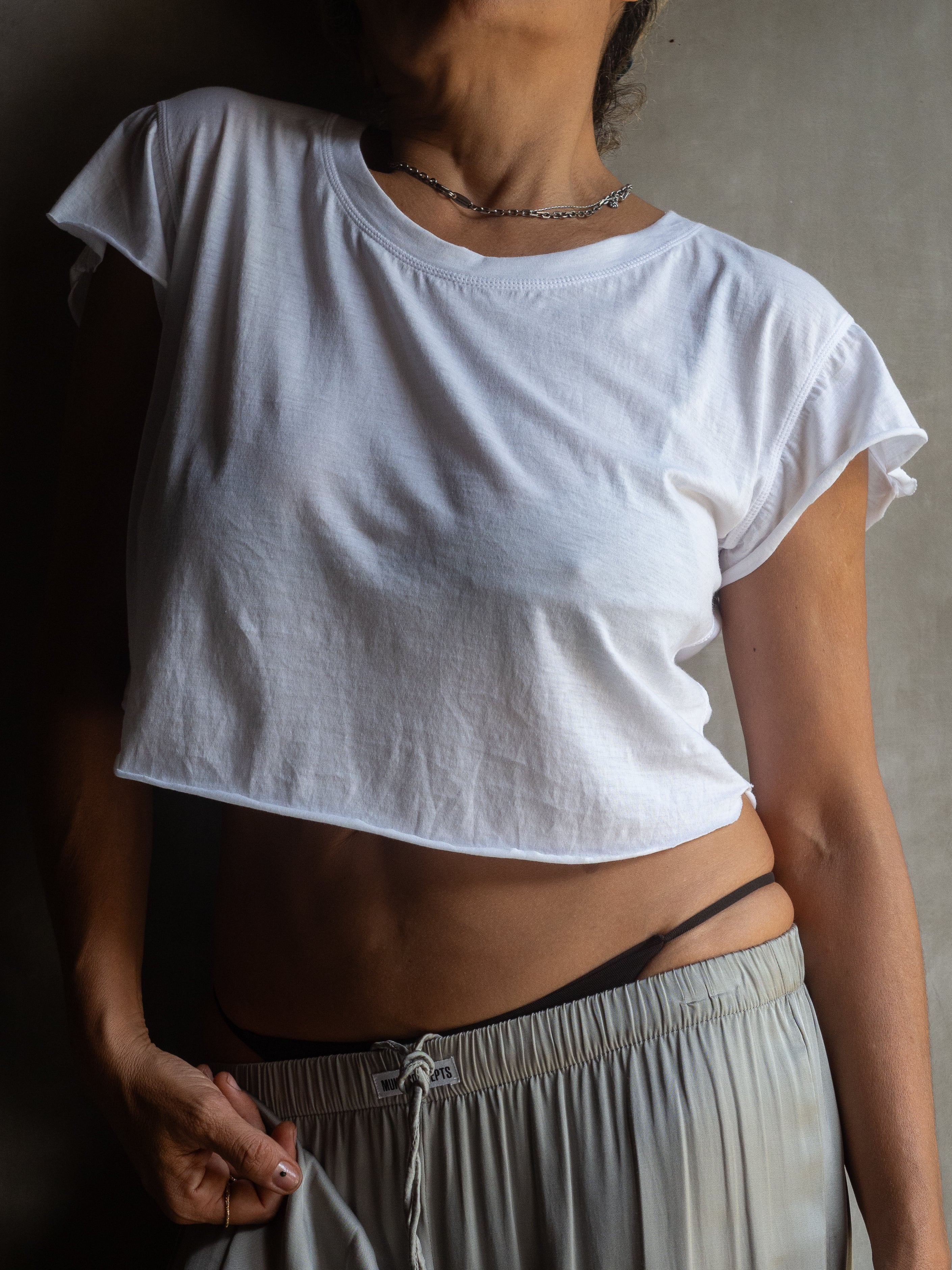 Muka Crop Top Supima