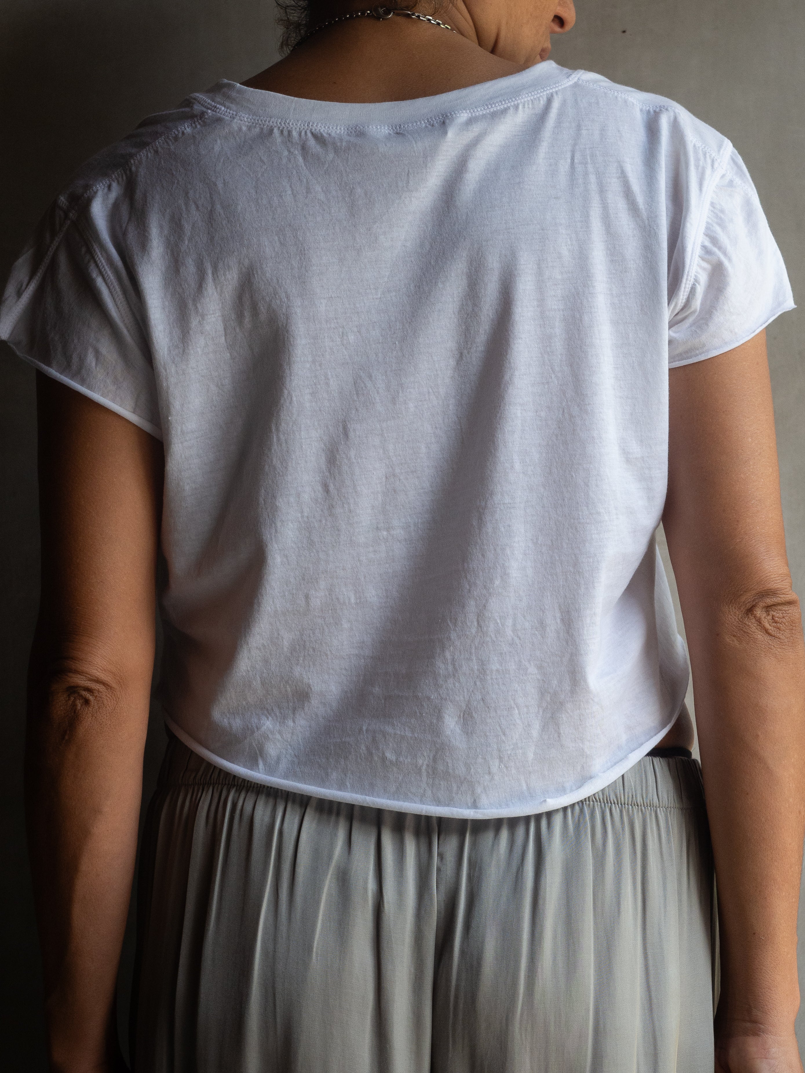 Muka Crop Top Supima