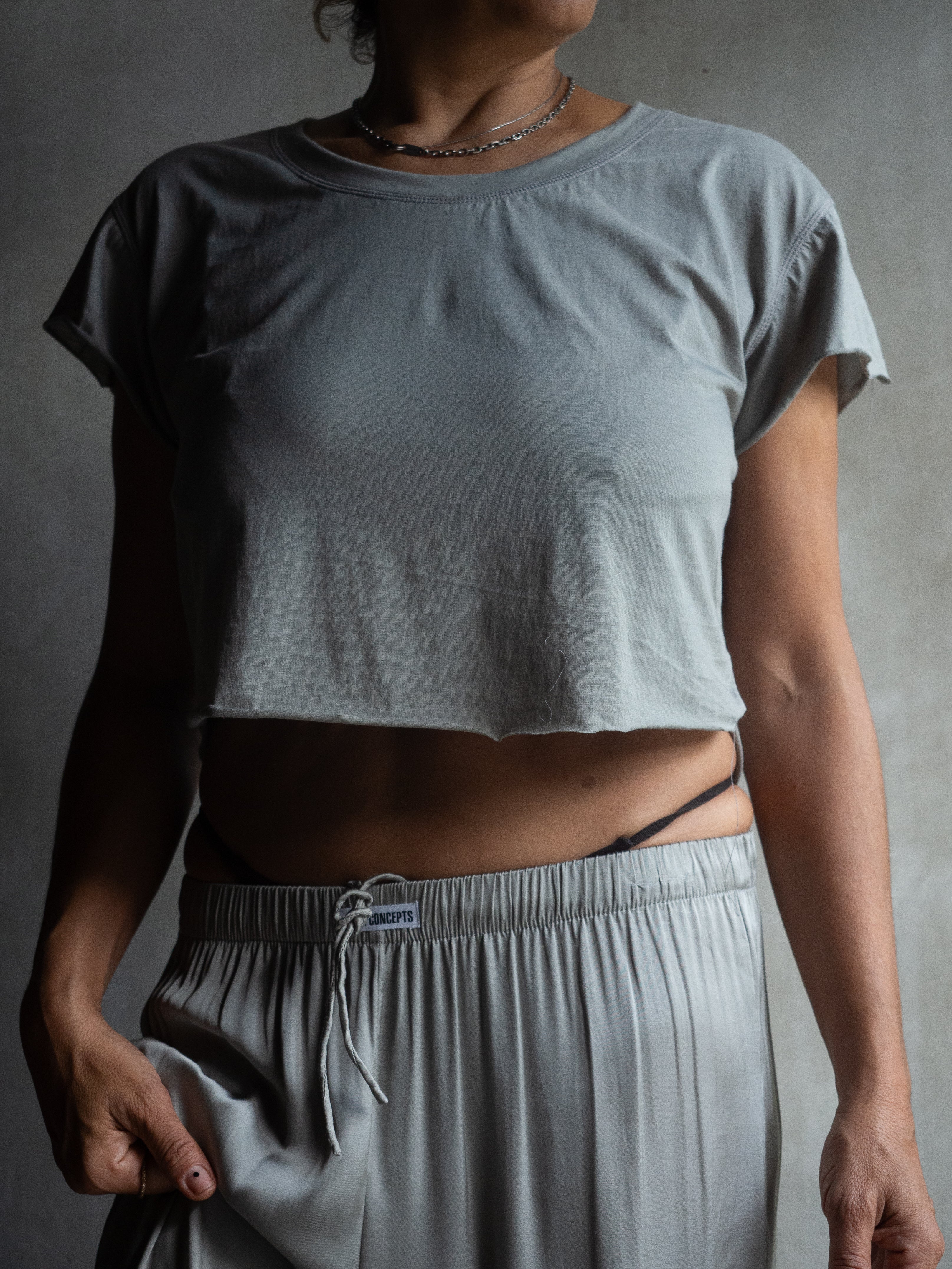 Muka Crop Top Supima