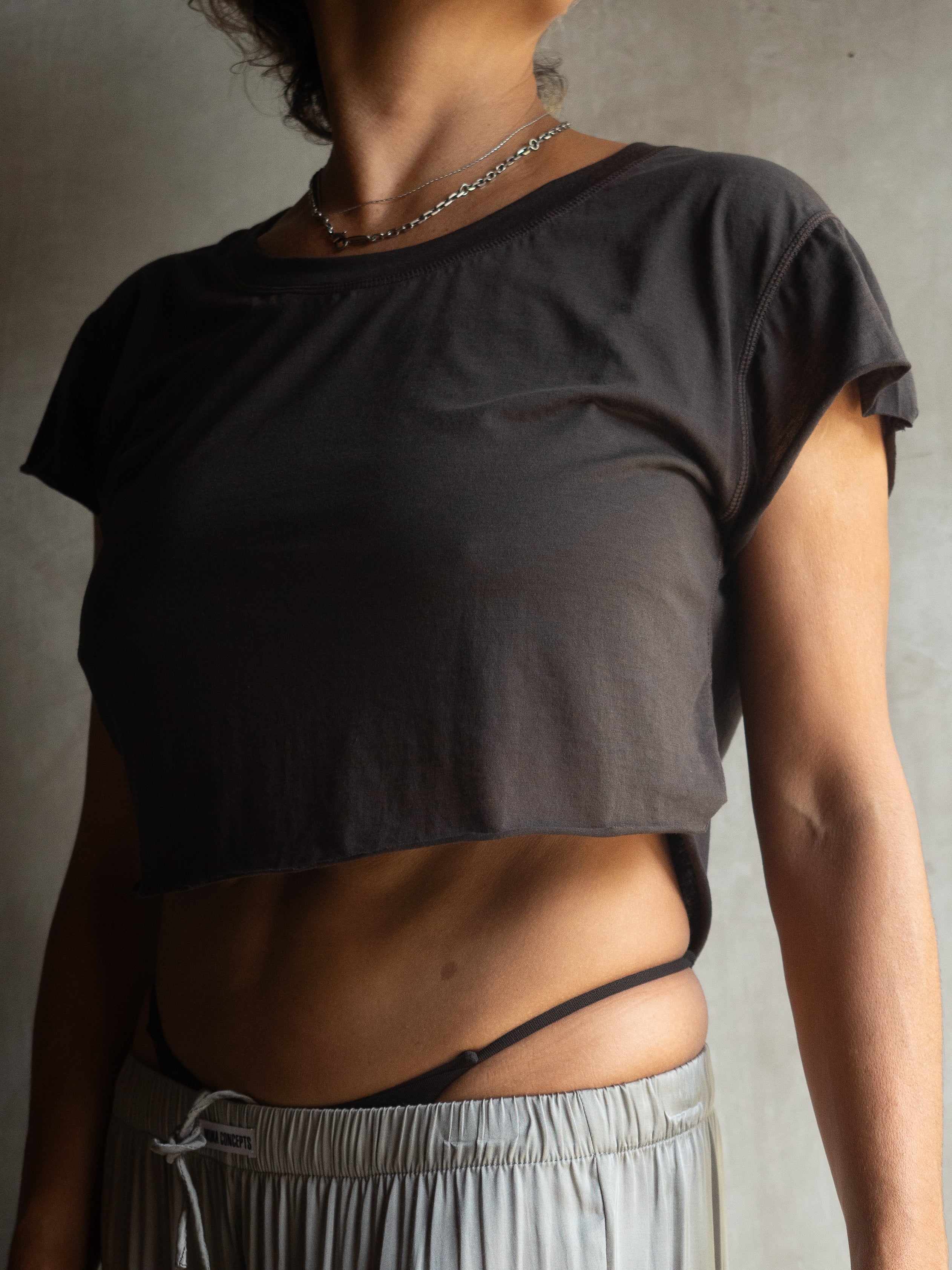 Muka Crop Top Supima