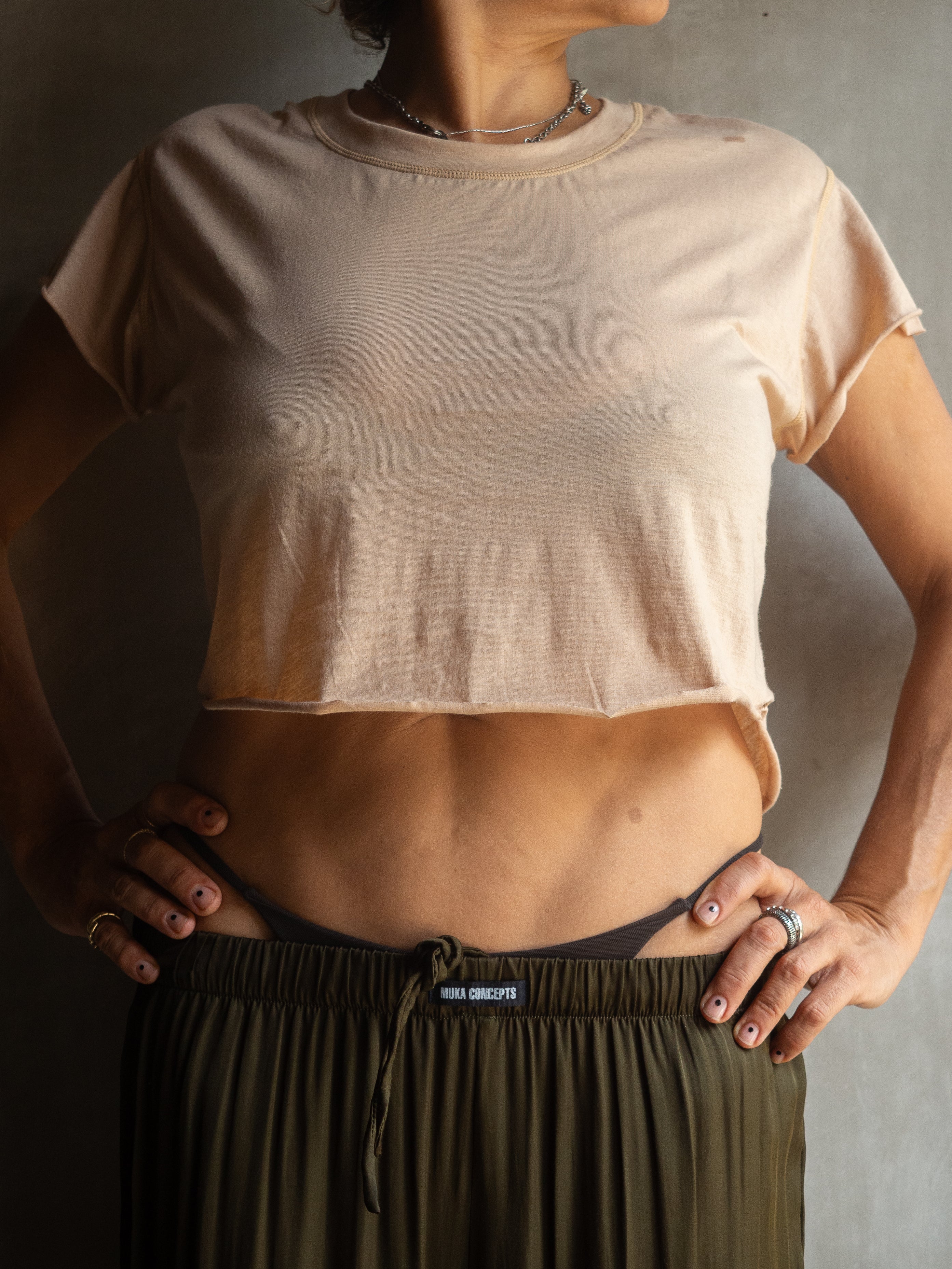 Muka Crop Top Supima