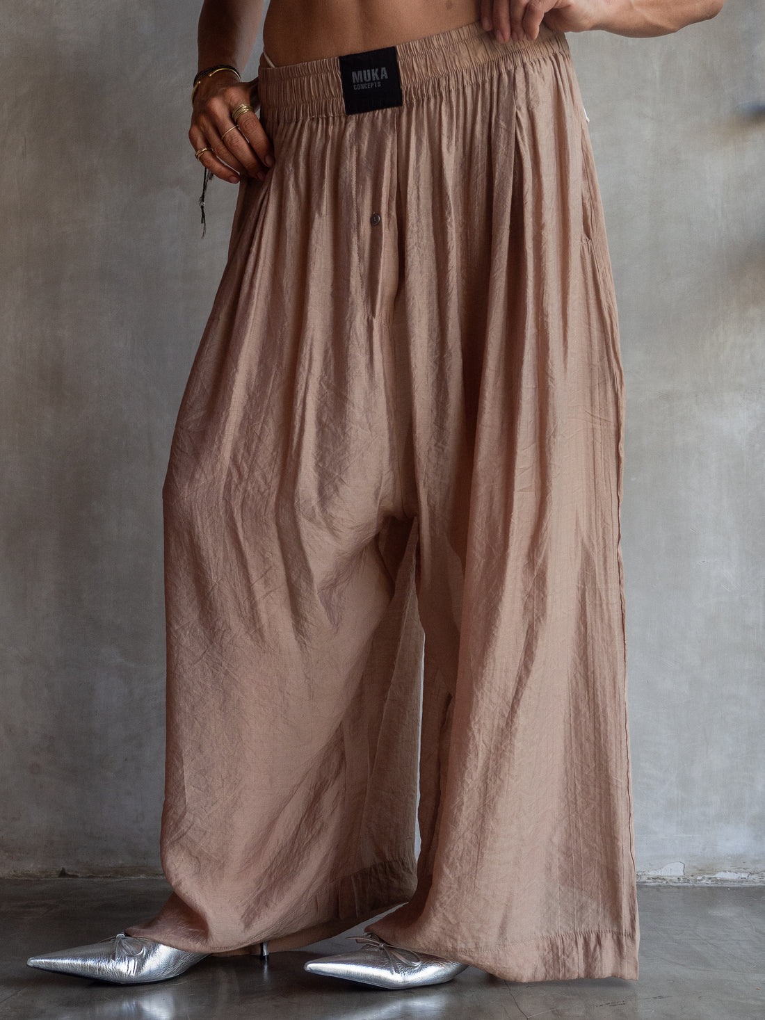 Muka Pants Japanese Silk Tencel