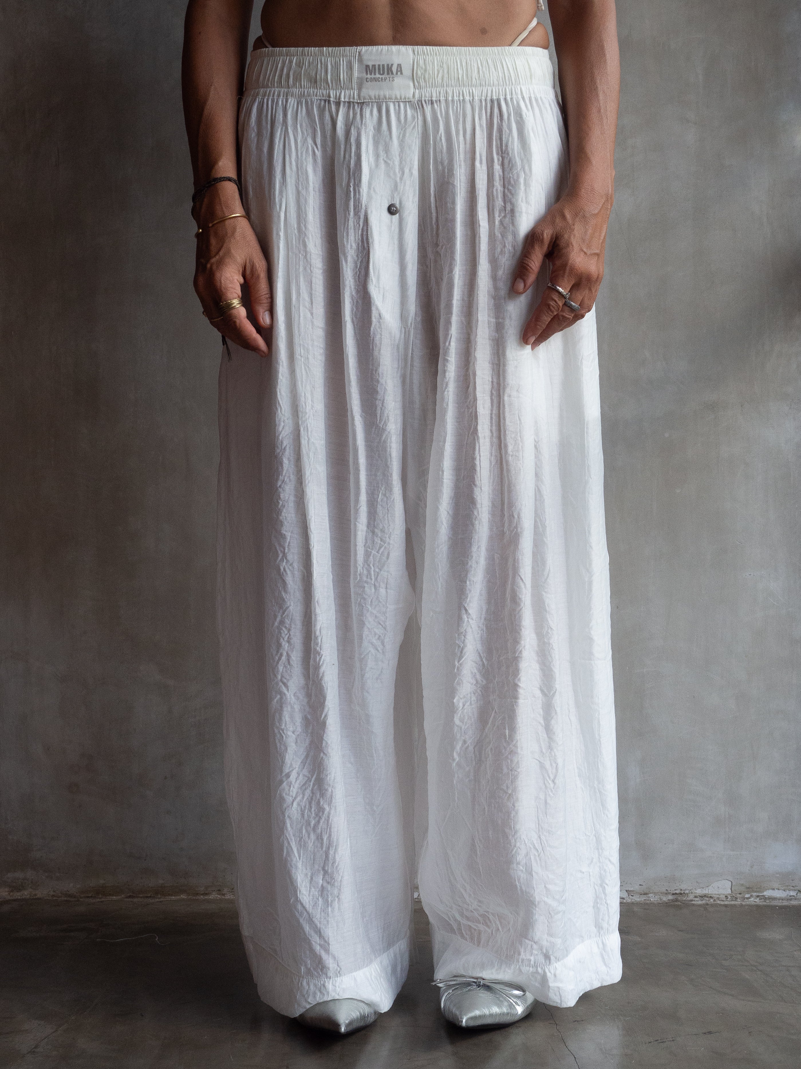 Muka Pants Japanese Silk Tencel