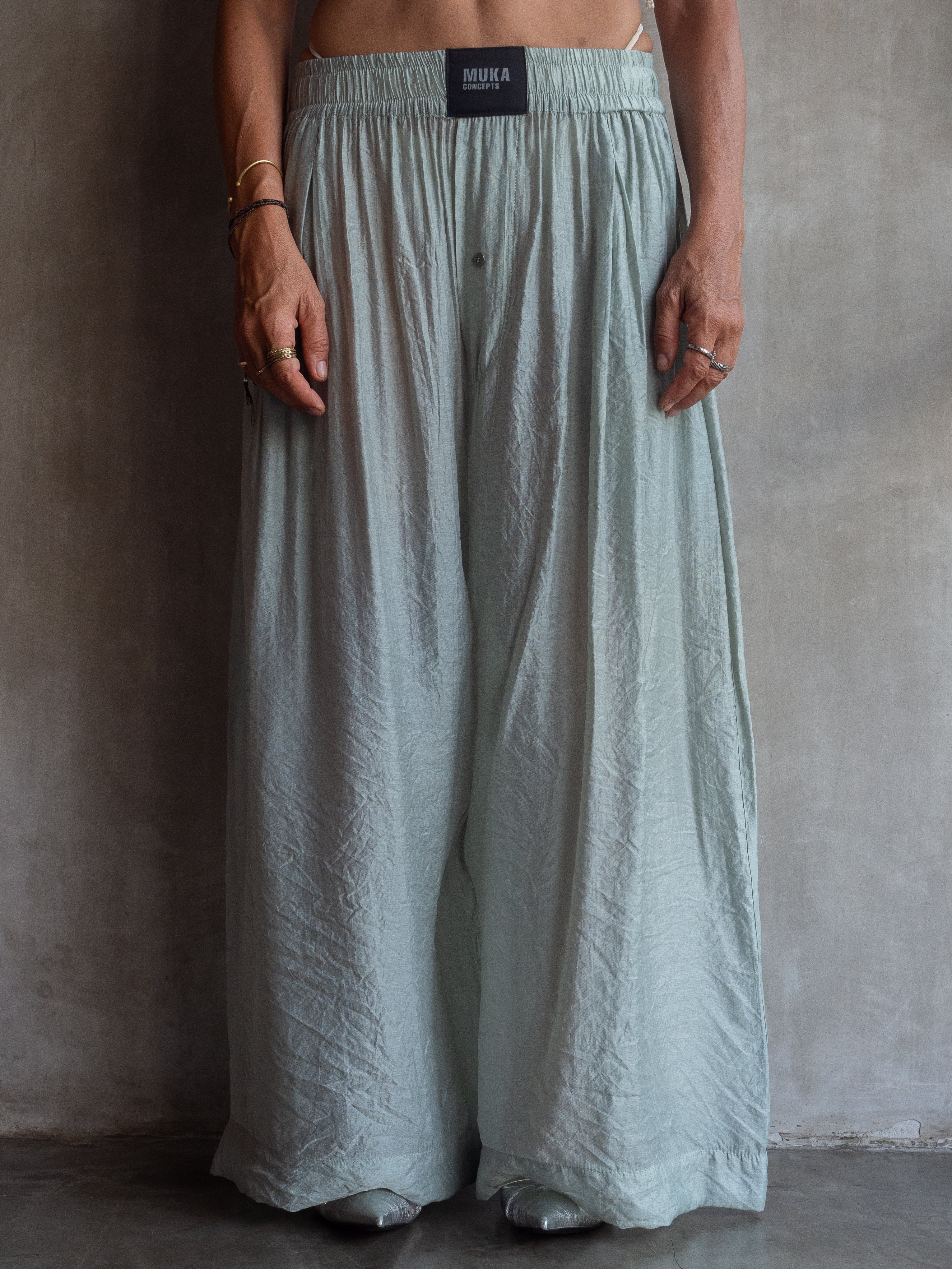 Muka Pants Japanese Silk Tencel