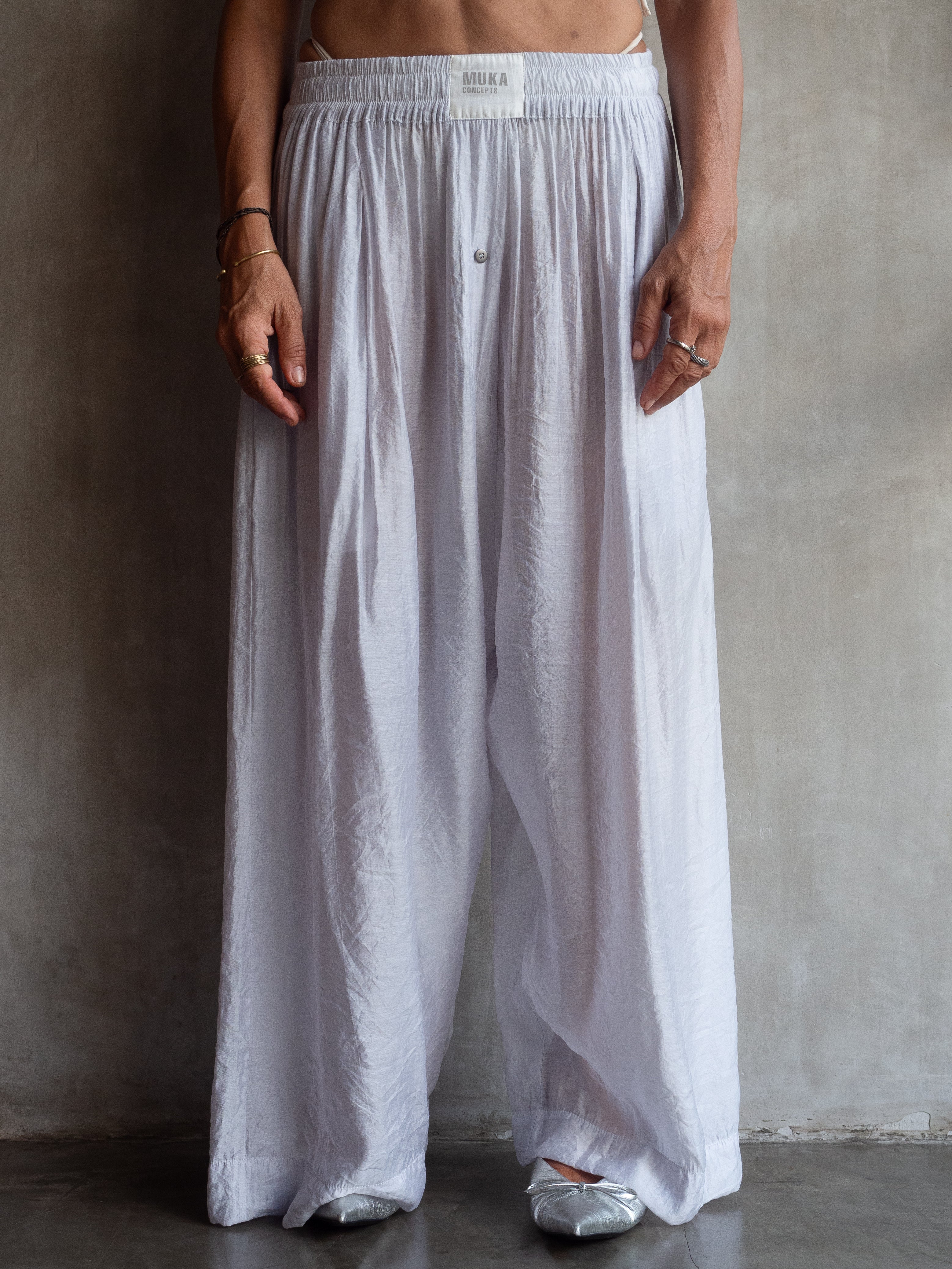 Muka Pants Japanese Silk Tencel