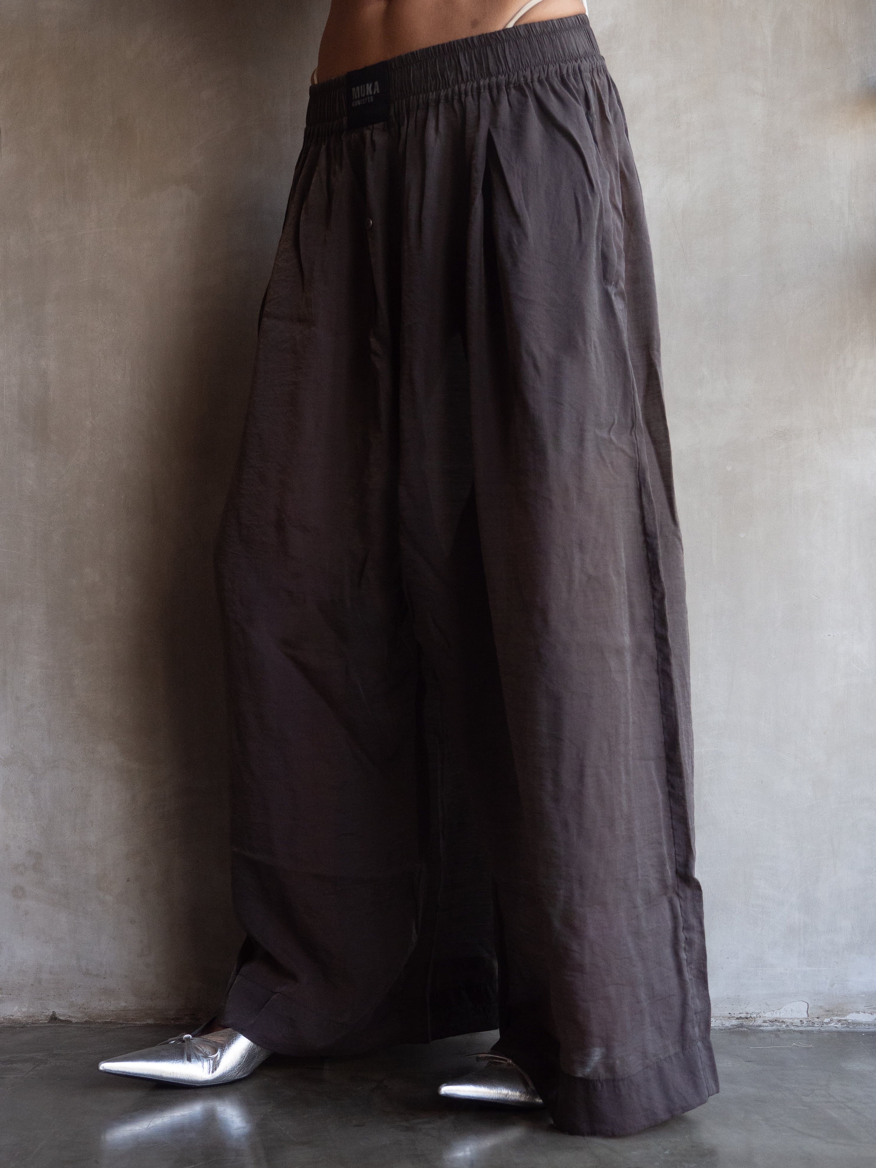 Muka Pants Japanese Silk Tencel