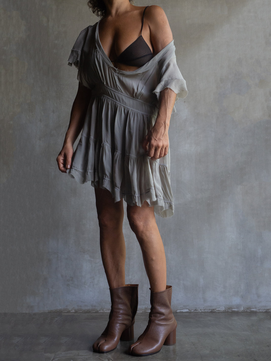 Muka Dress Butterfly Short