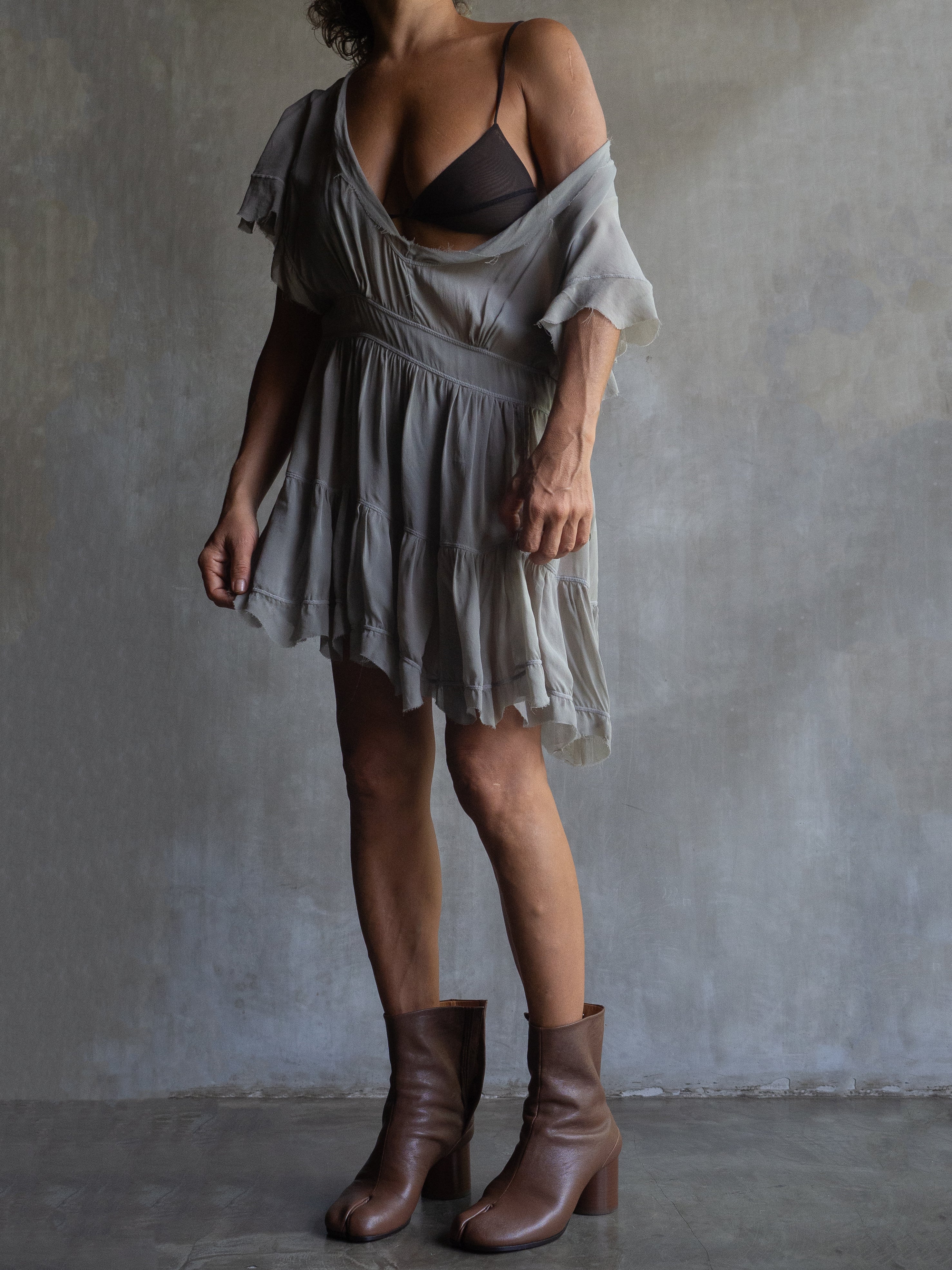 Muka Dress Butterfly Short