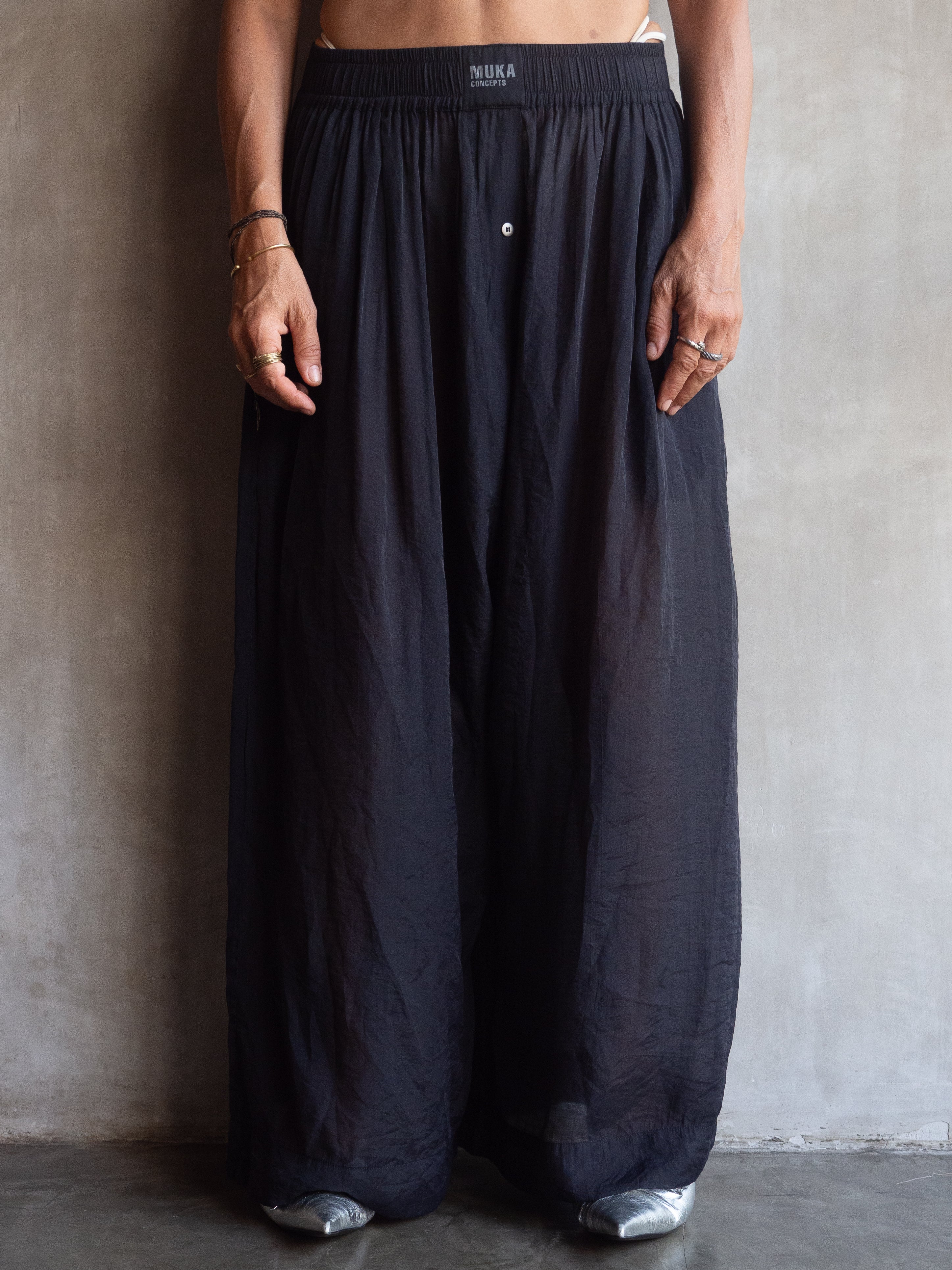 Muka Pants Japanese Silk Tencel