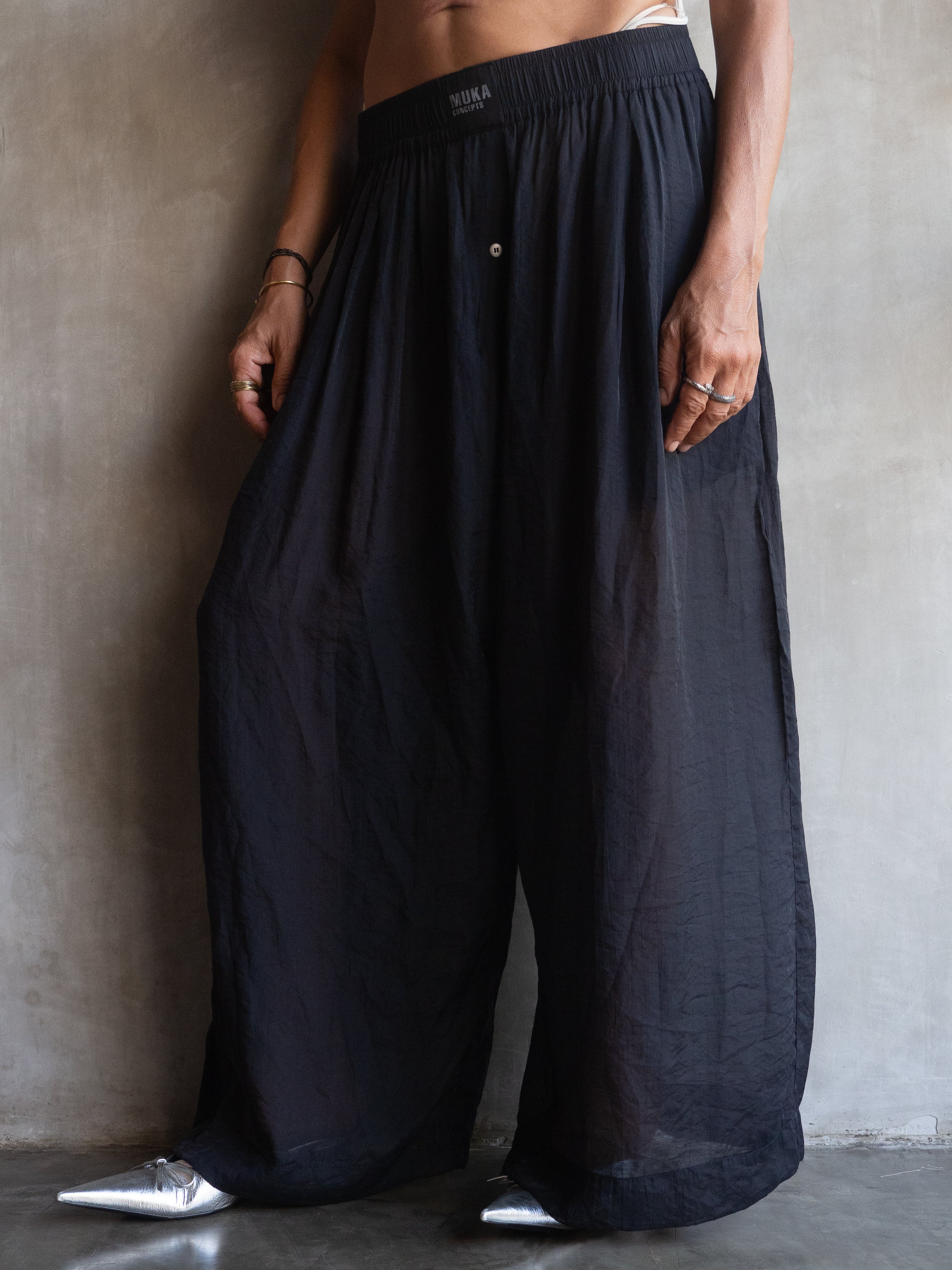 Muka Pants Japanese Silk Tencel