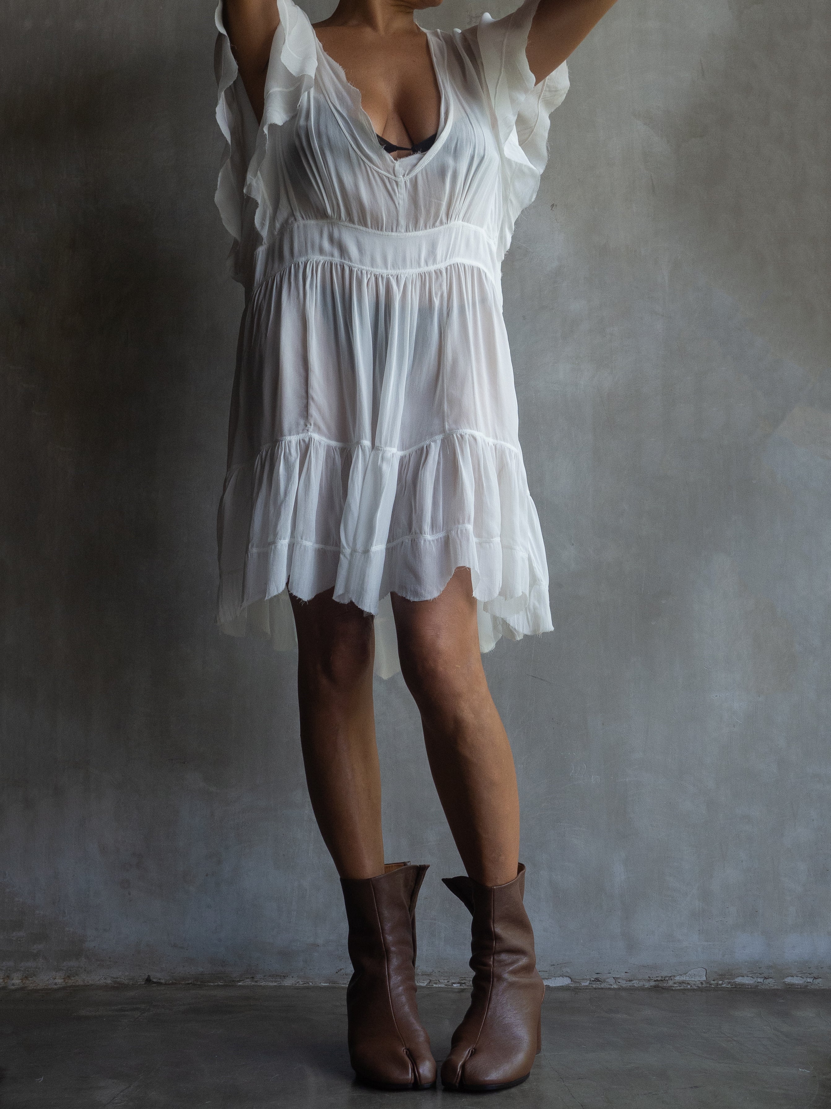 Muka Dress Butterfly Short