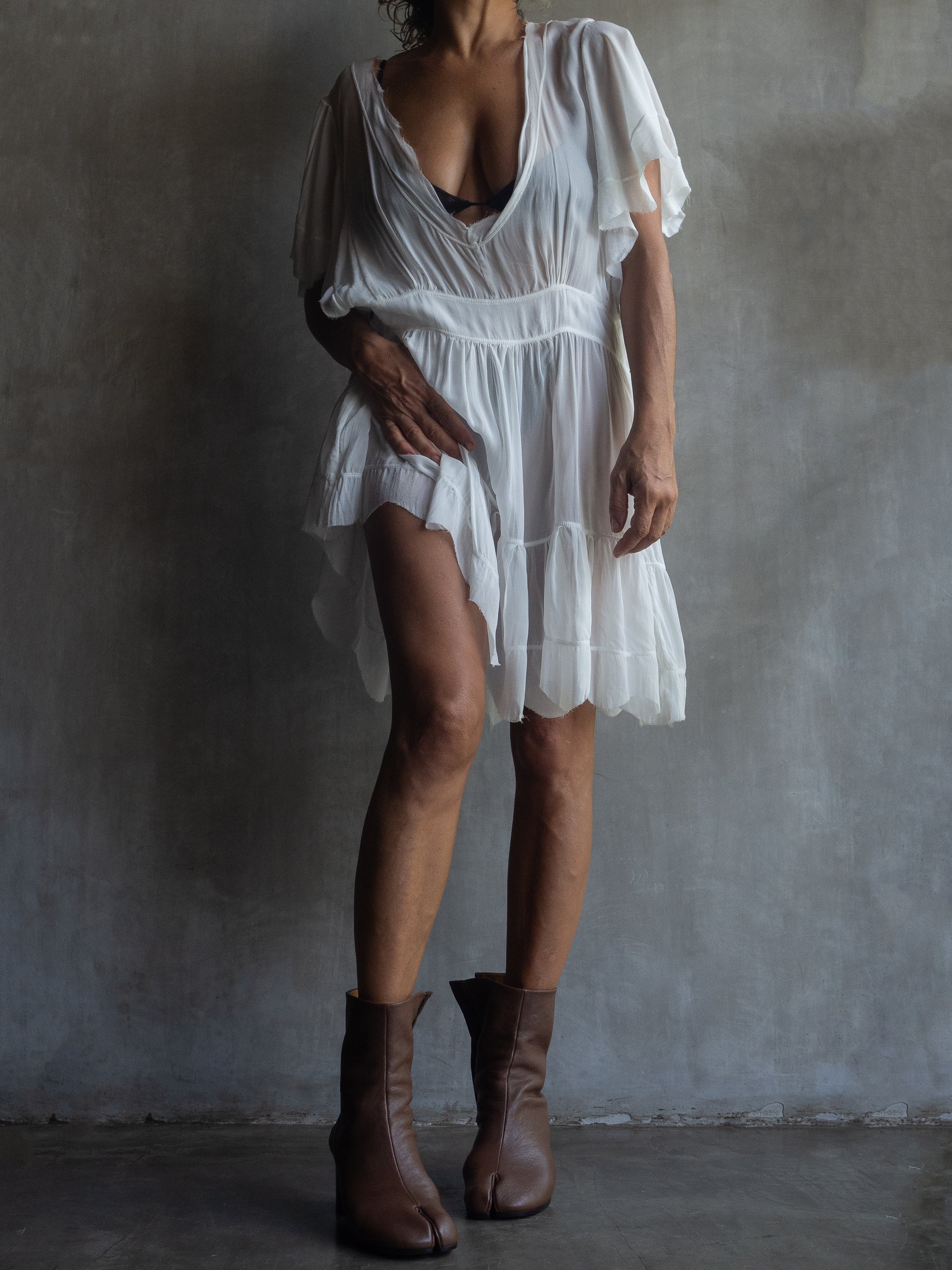 Muka Dress Butterfly Short