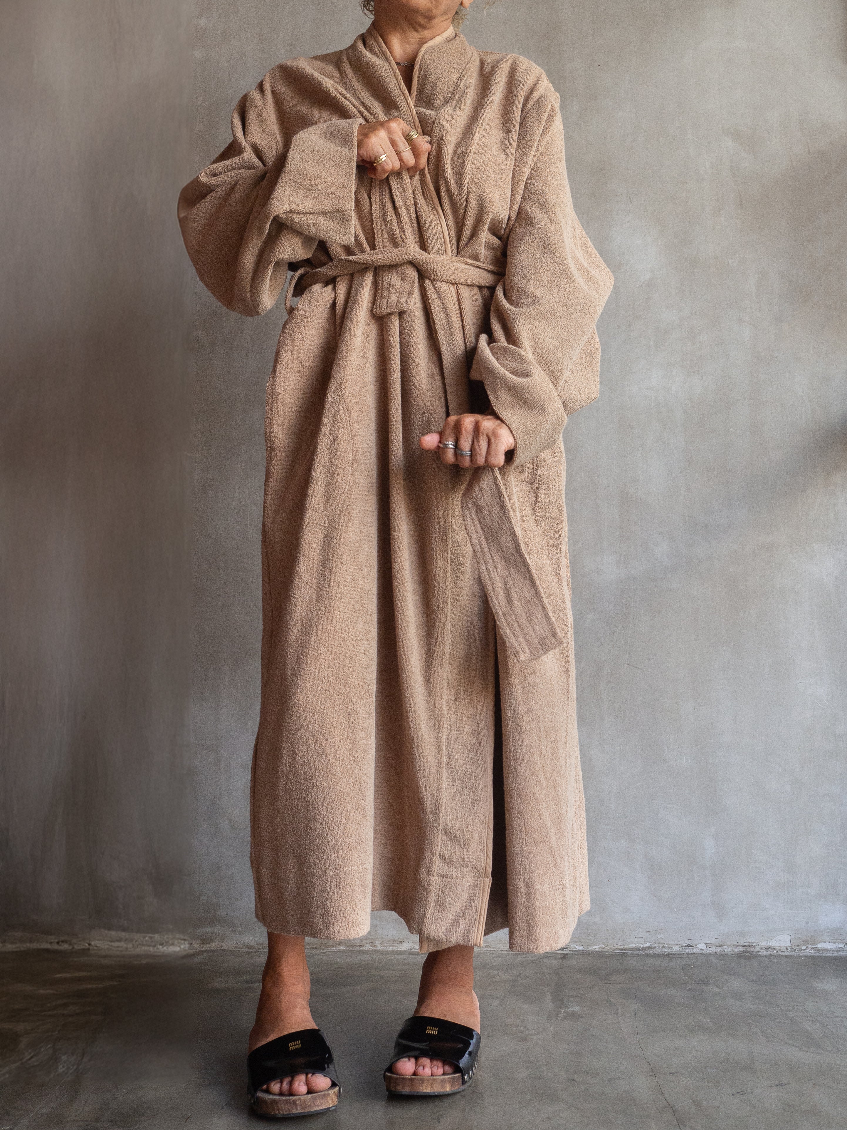 Muka Bathrobe Towel Cotton