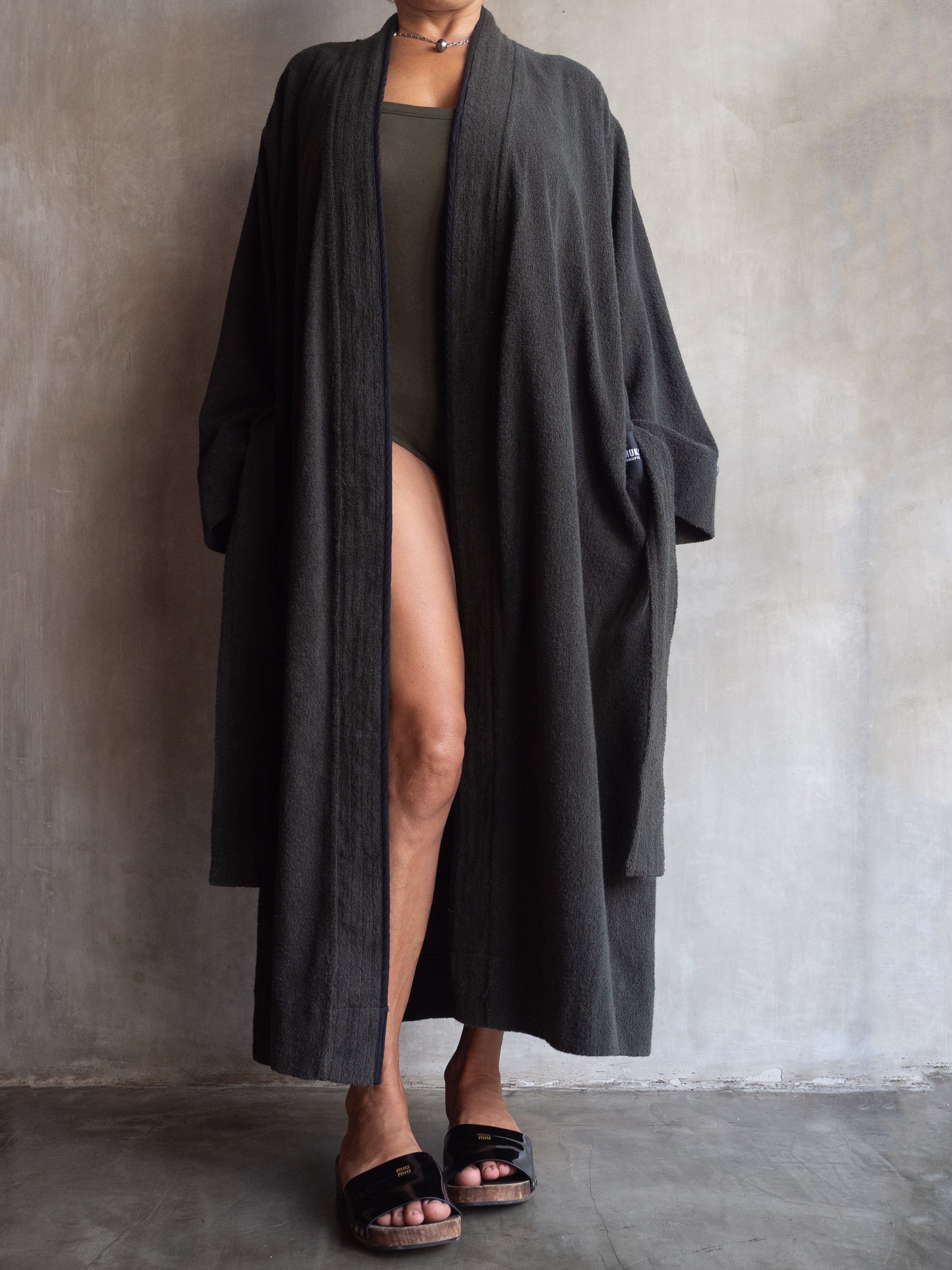 Muka Bathrobe Towel Cotton