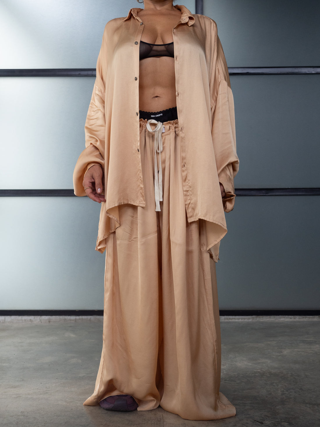 Muka Pants Tali Viscose Satin