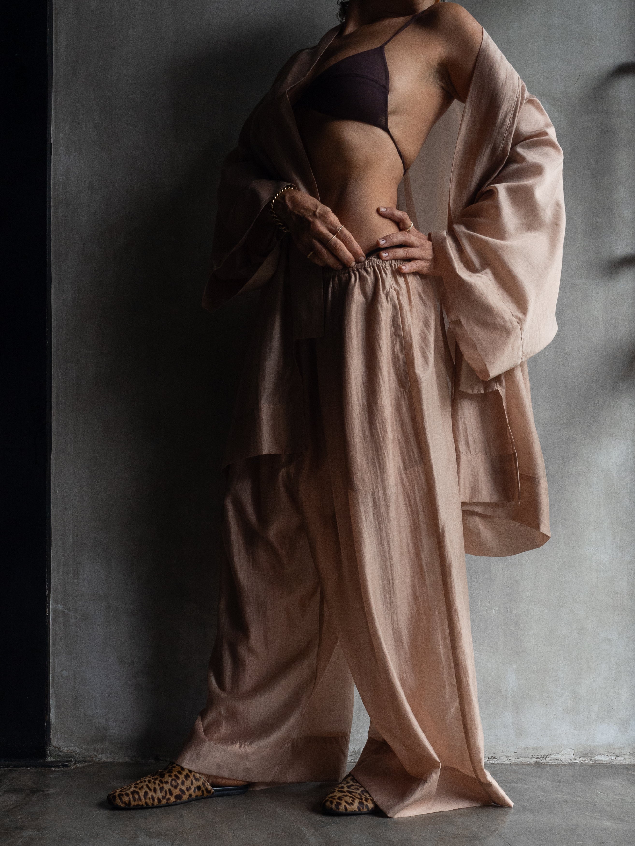 Muka Kimono Lyocell Short