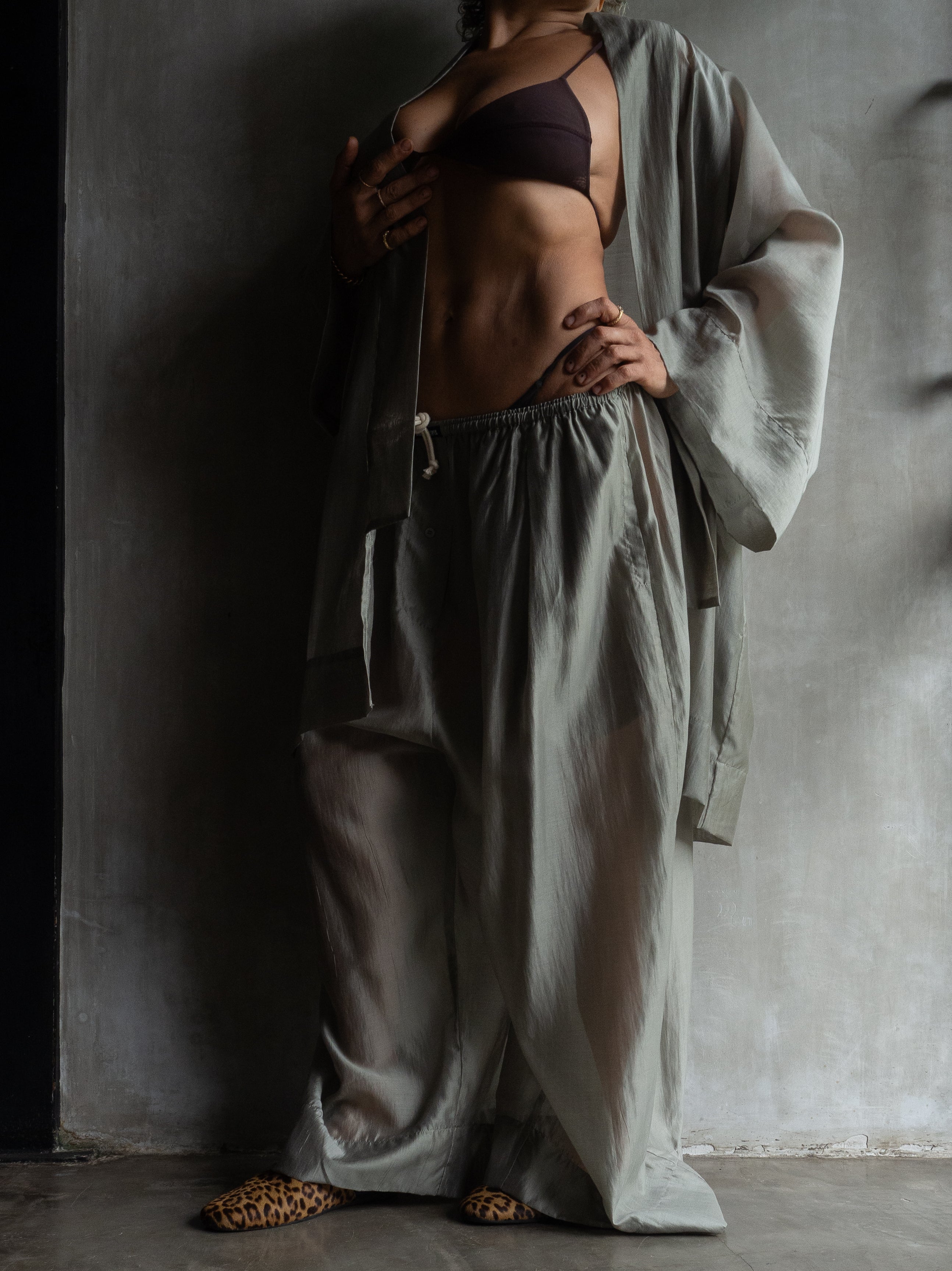 Muka Pants Japanese Lyocell