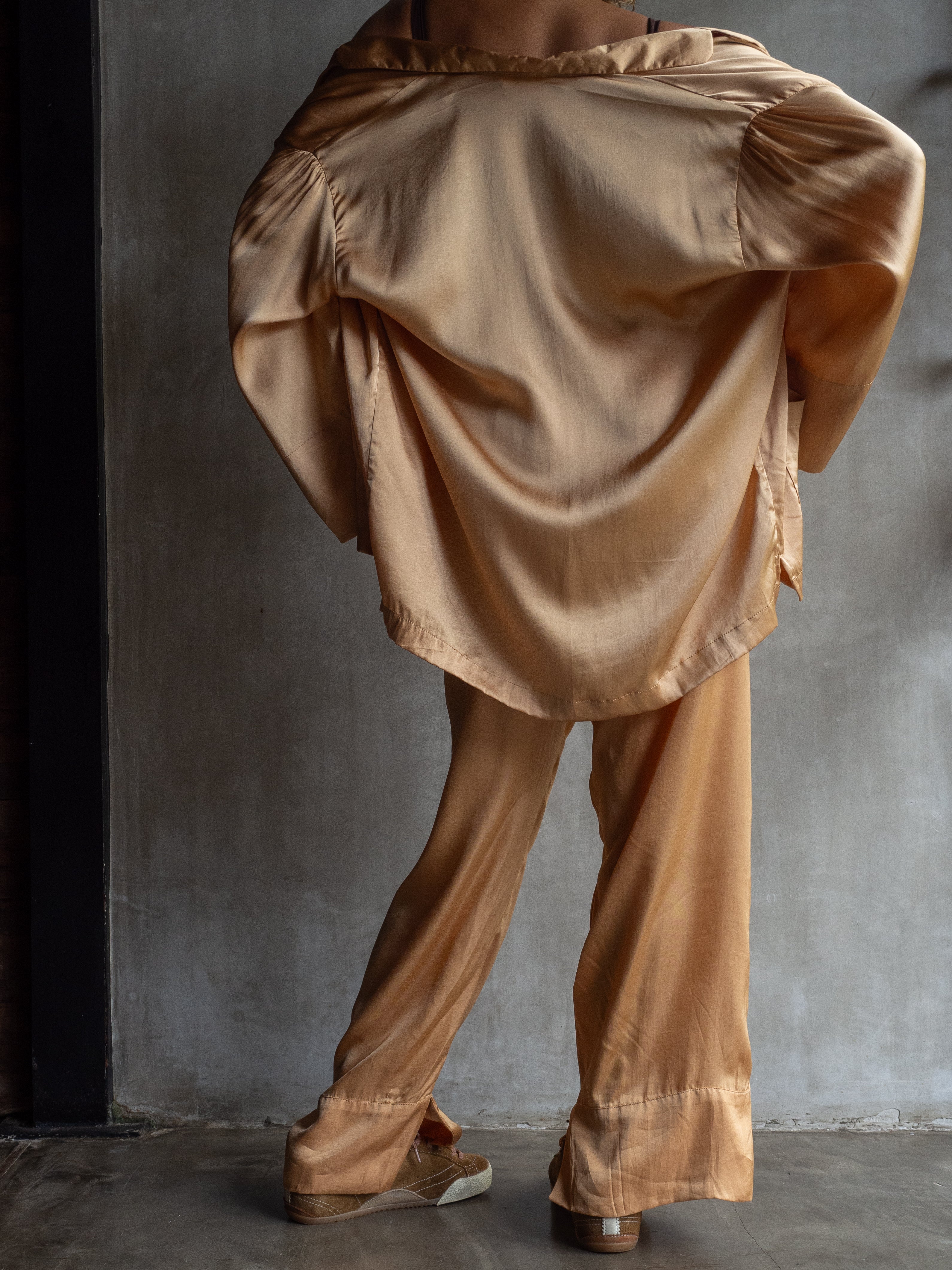 Muka Pants PJ Classic Viscose Satin