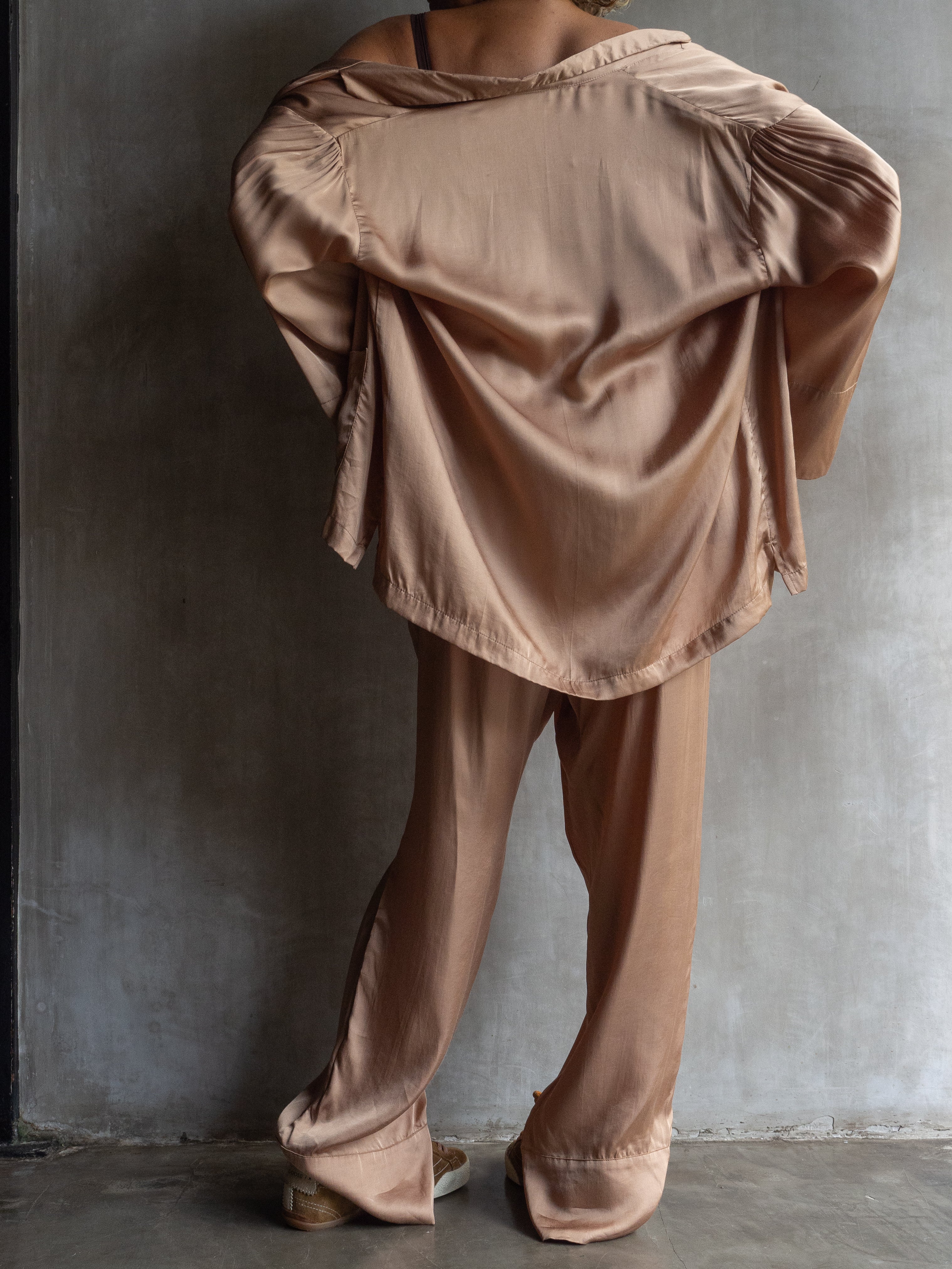 Muka Pants PJ Classic Viscose Satin
