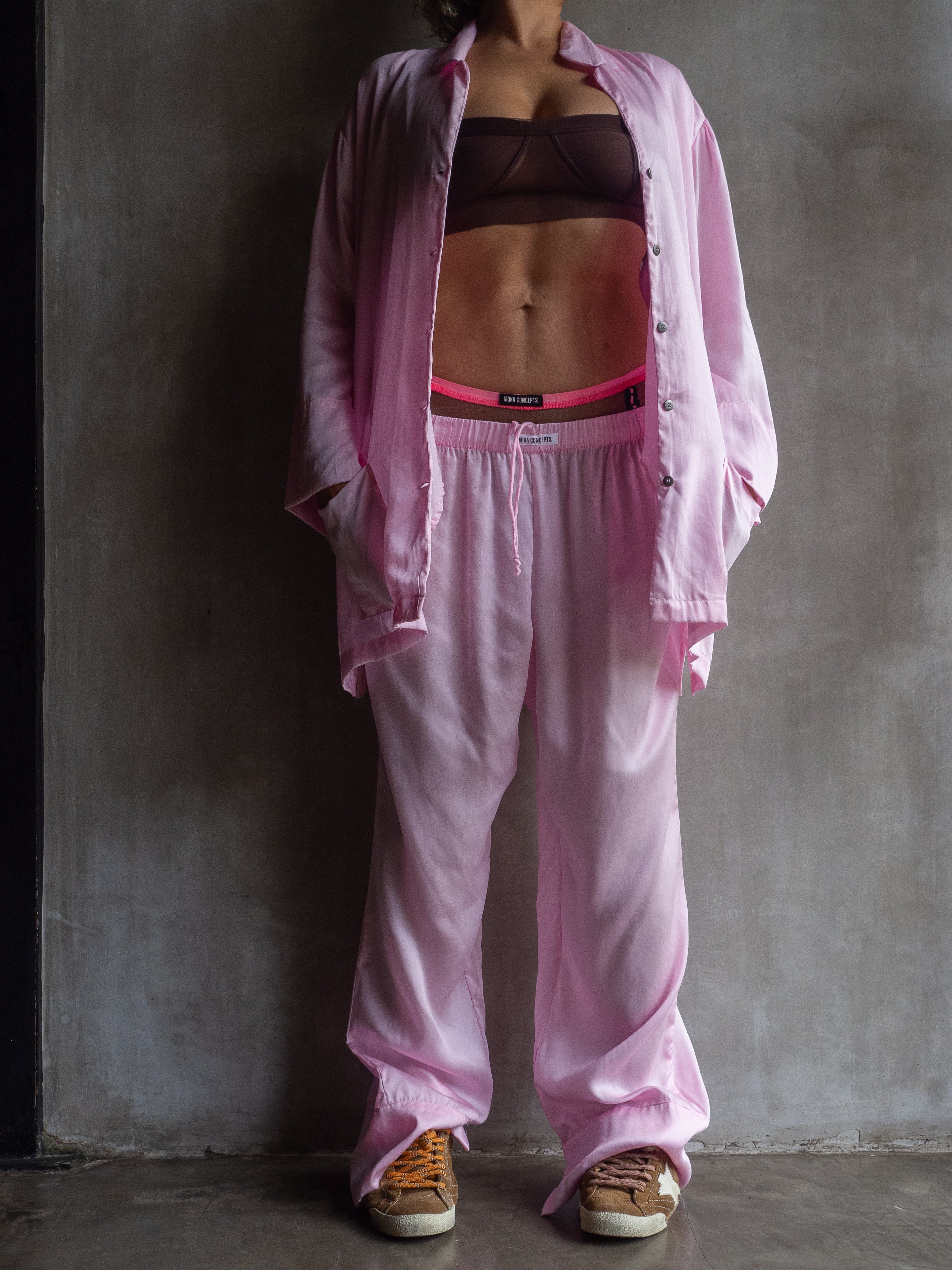 Muka Pants PJ Classic Viscose Satin