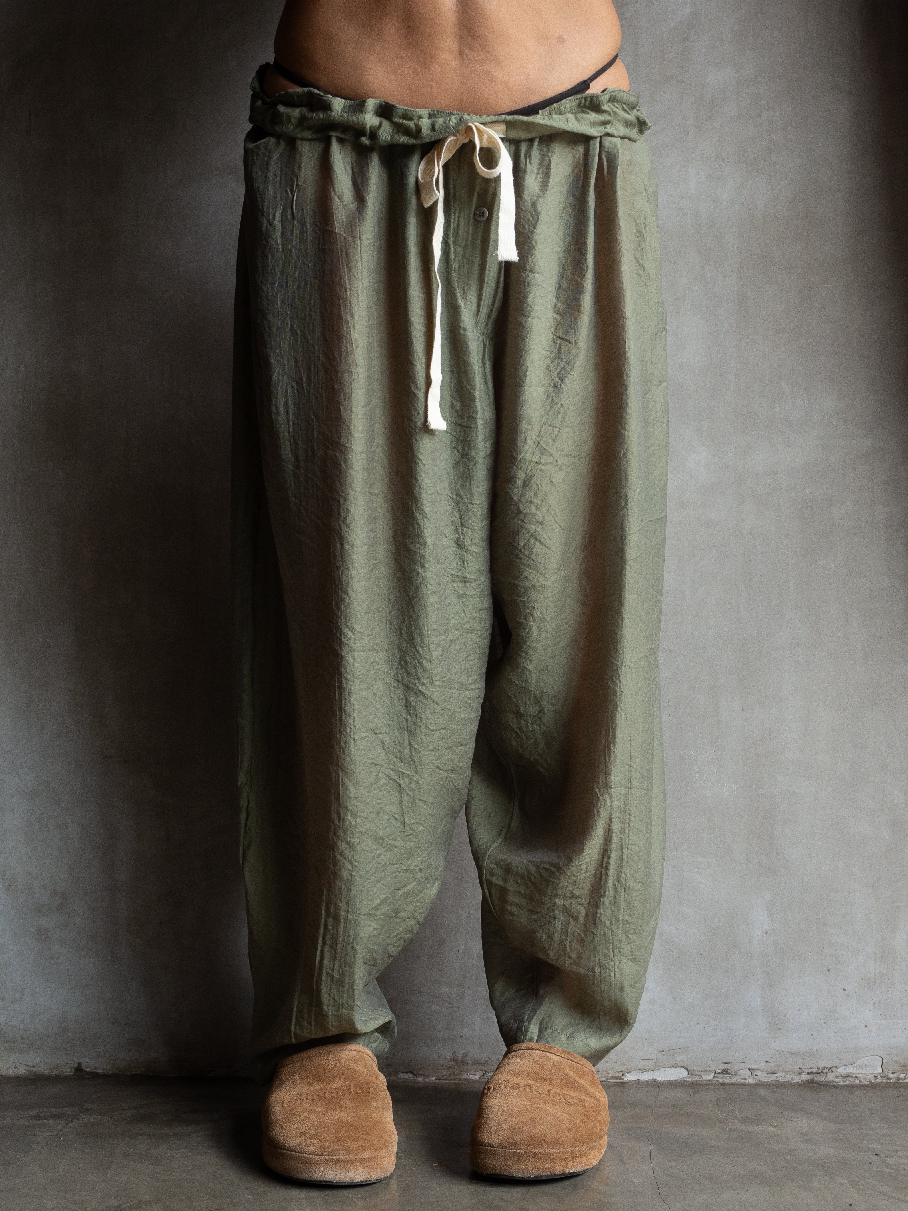 Muka Pants Harem Silk Tencel