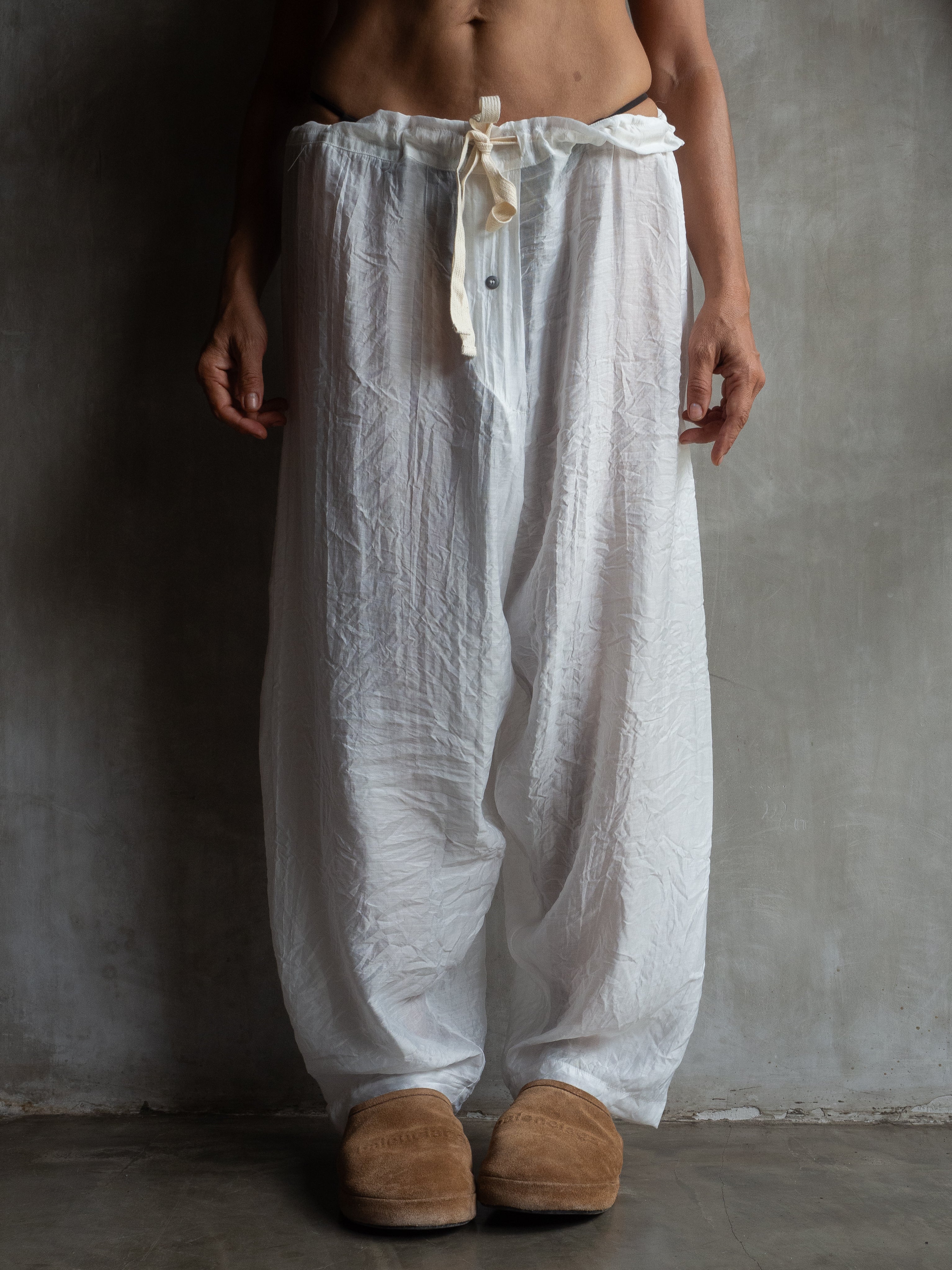 Muka Pants Harem Silk Tencel