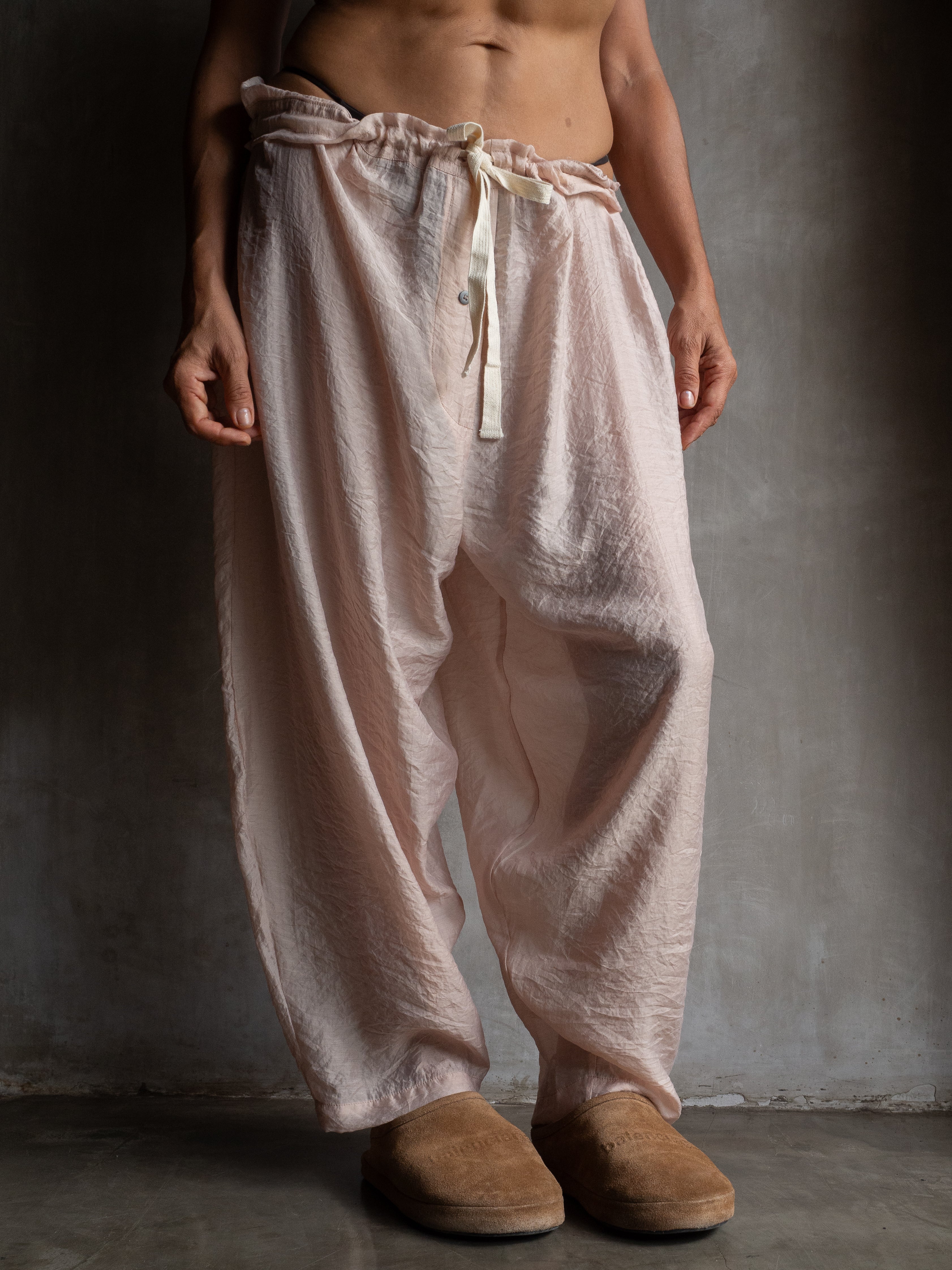 Muka Pants Harem Silk Tencel