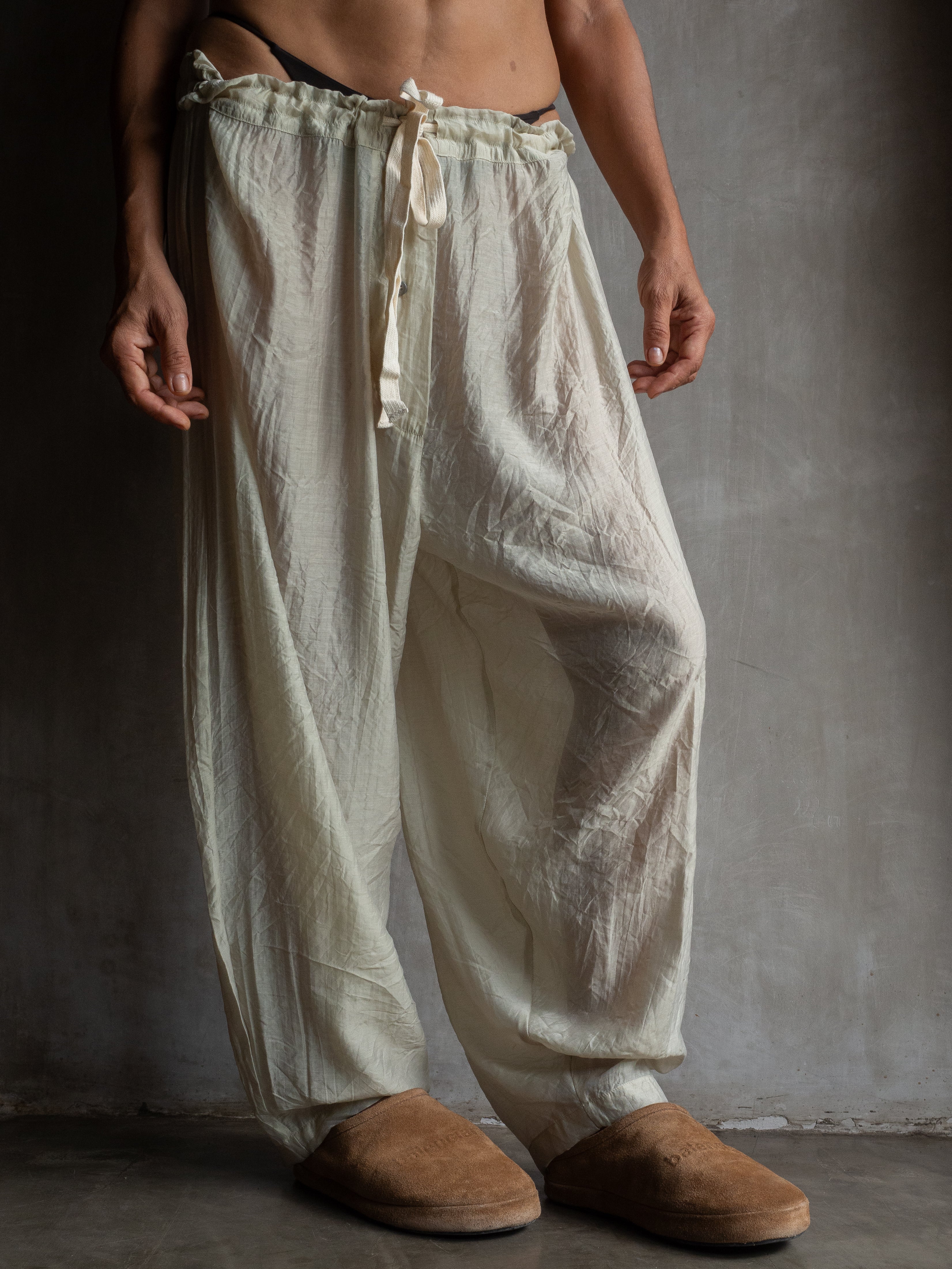 Muka Pants Harem Silk Tencel