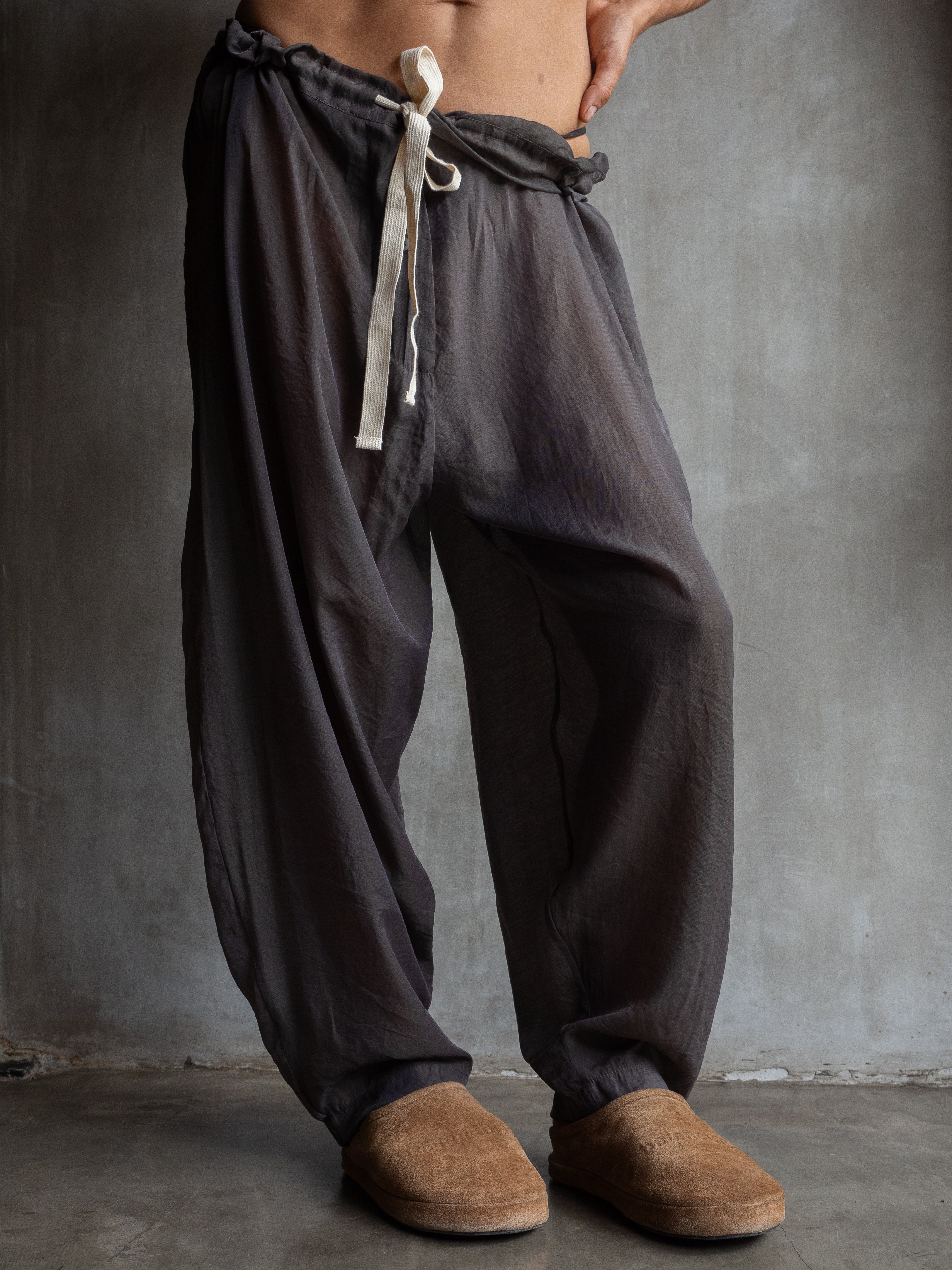Muka Pants Harem Silk Tencel