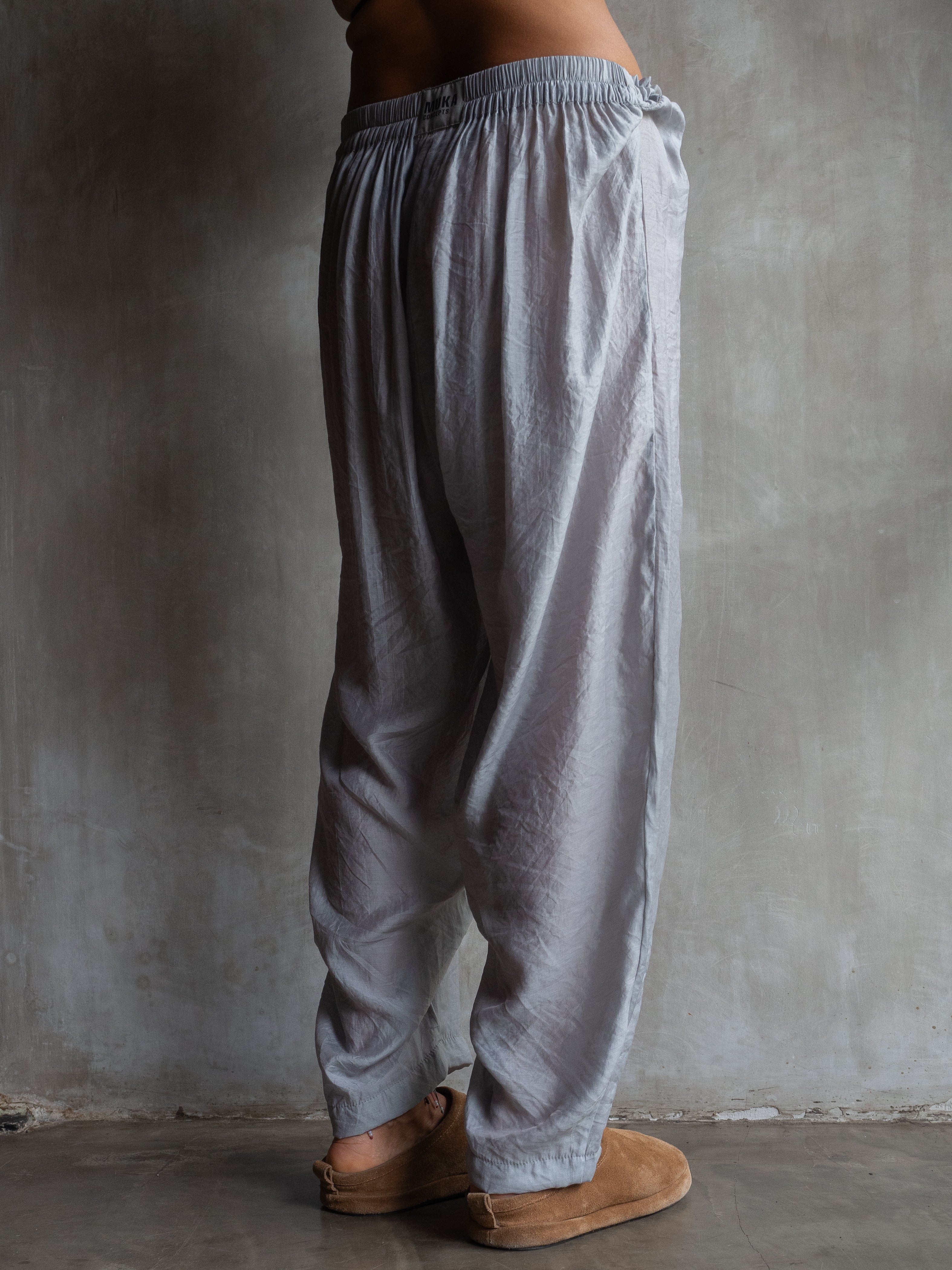 Muka Pants Harem Silk Tencel
