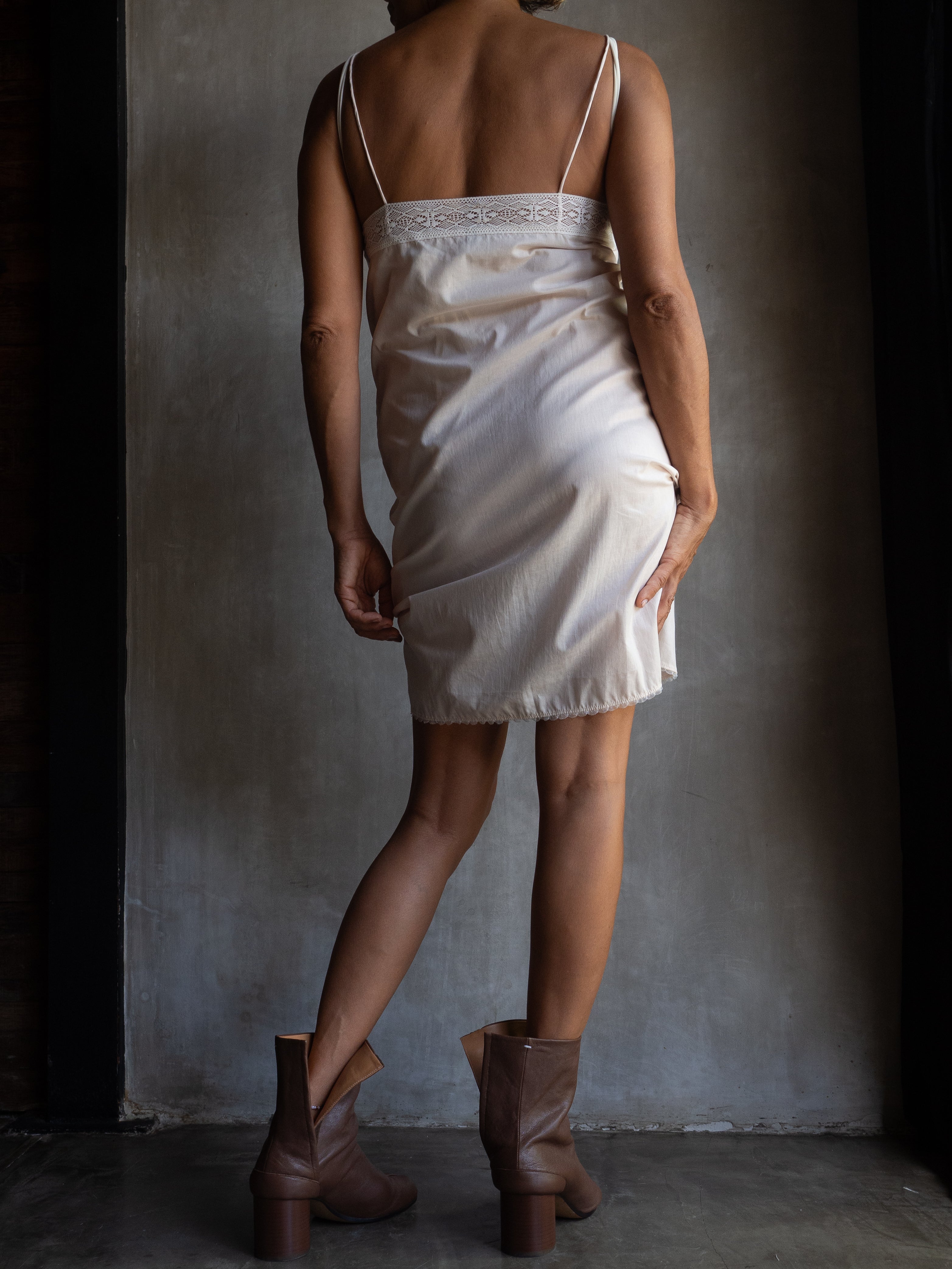 Muka Dress Renda Cotton Short