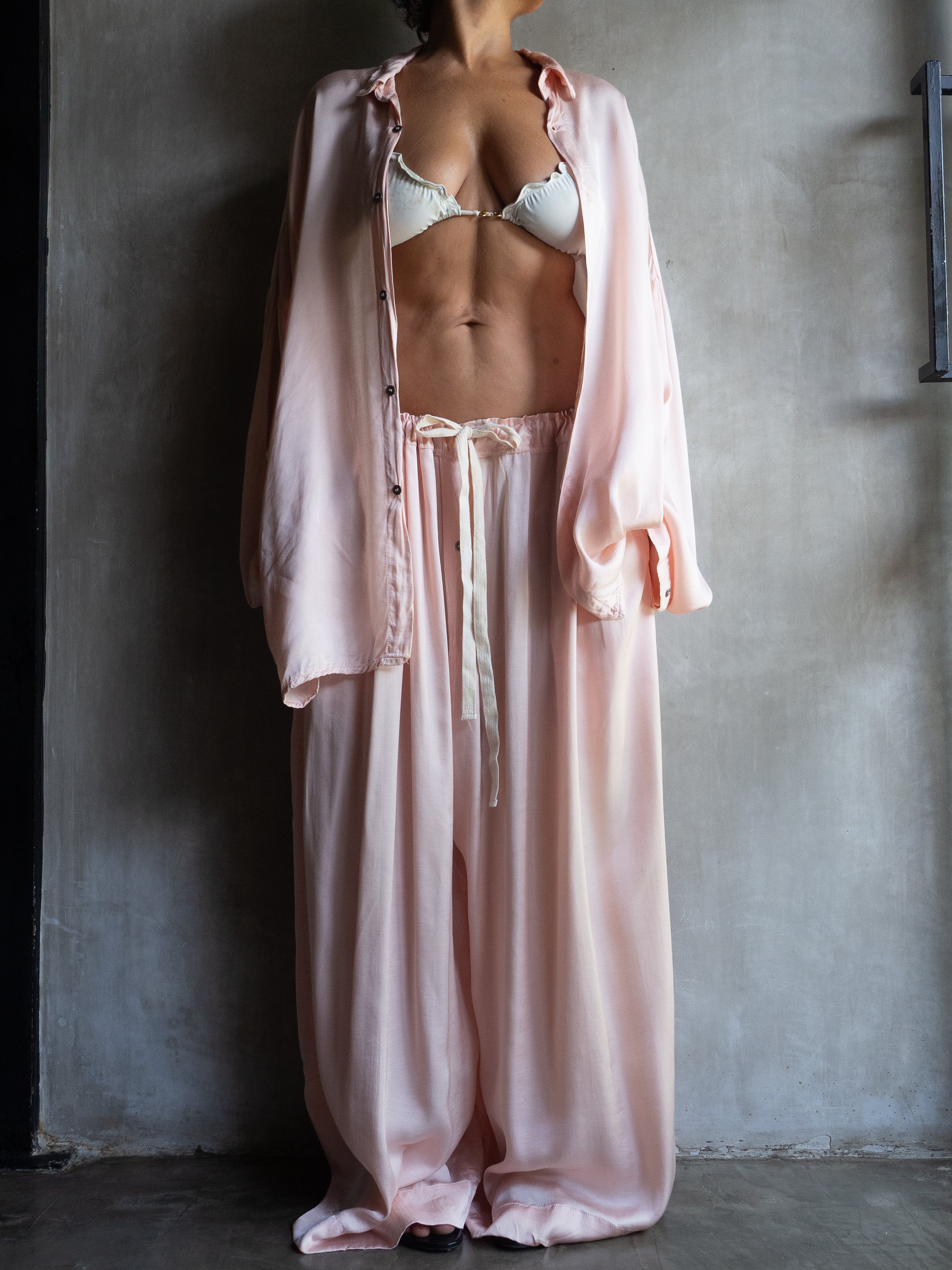 Muka Pants Tali Viscose Satin