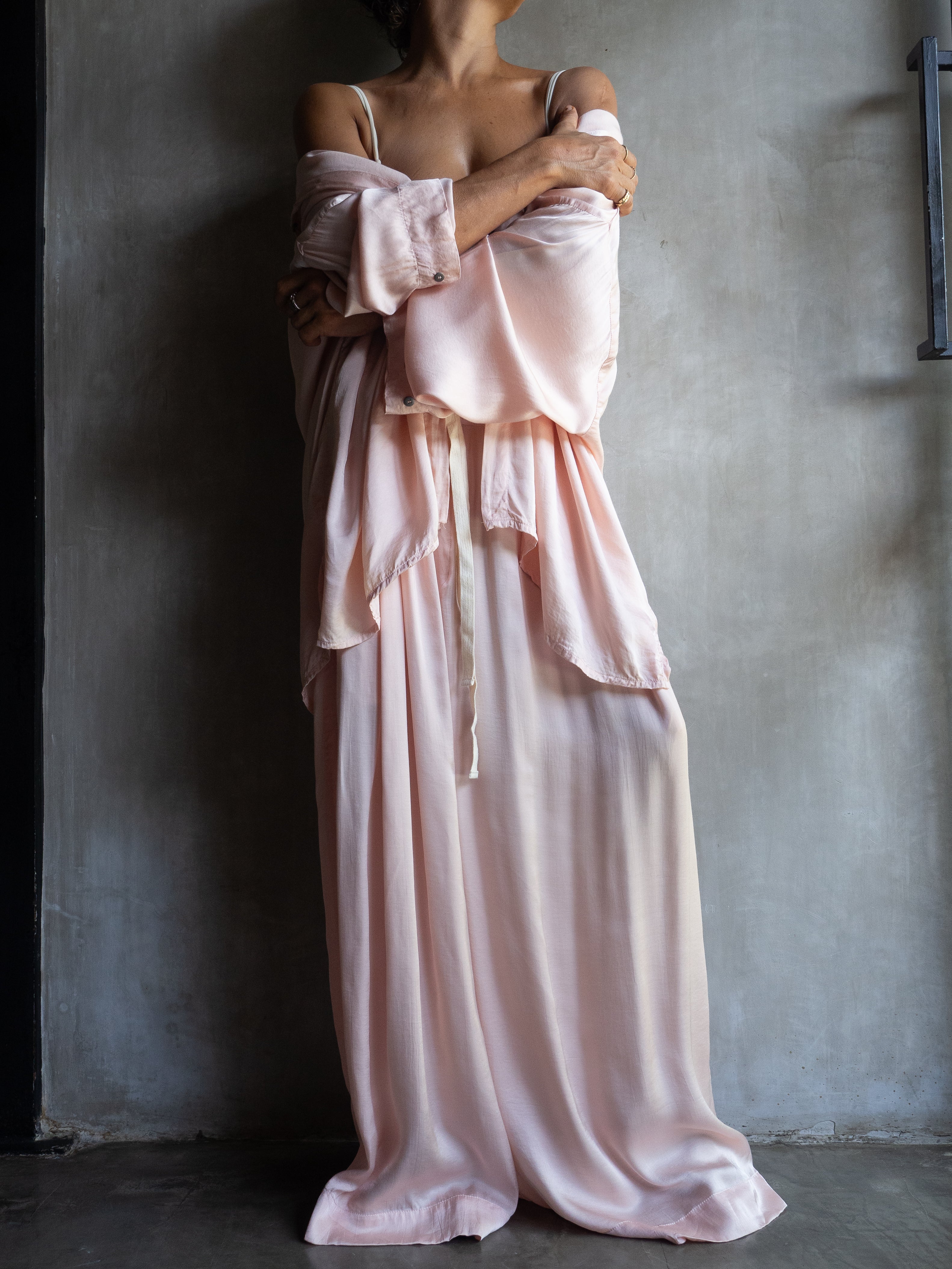 Muka Pants Tali Viscose Satin