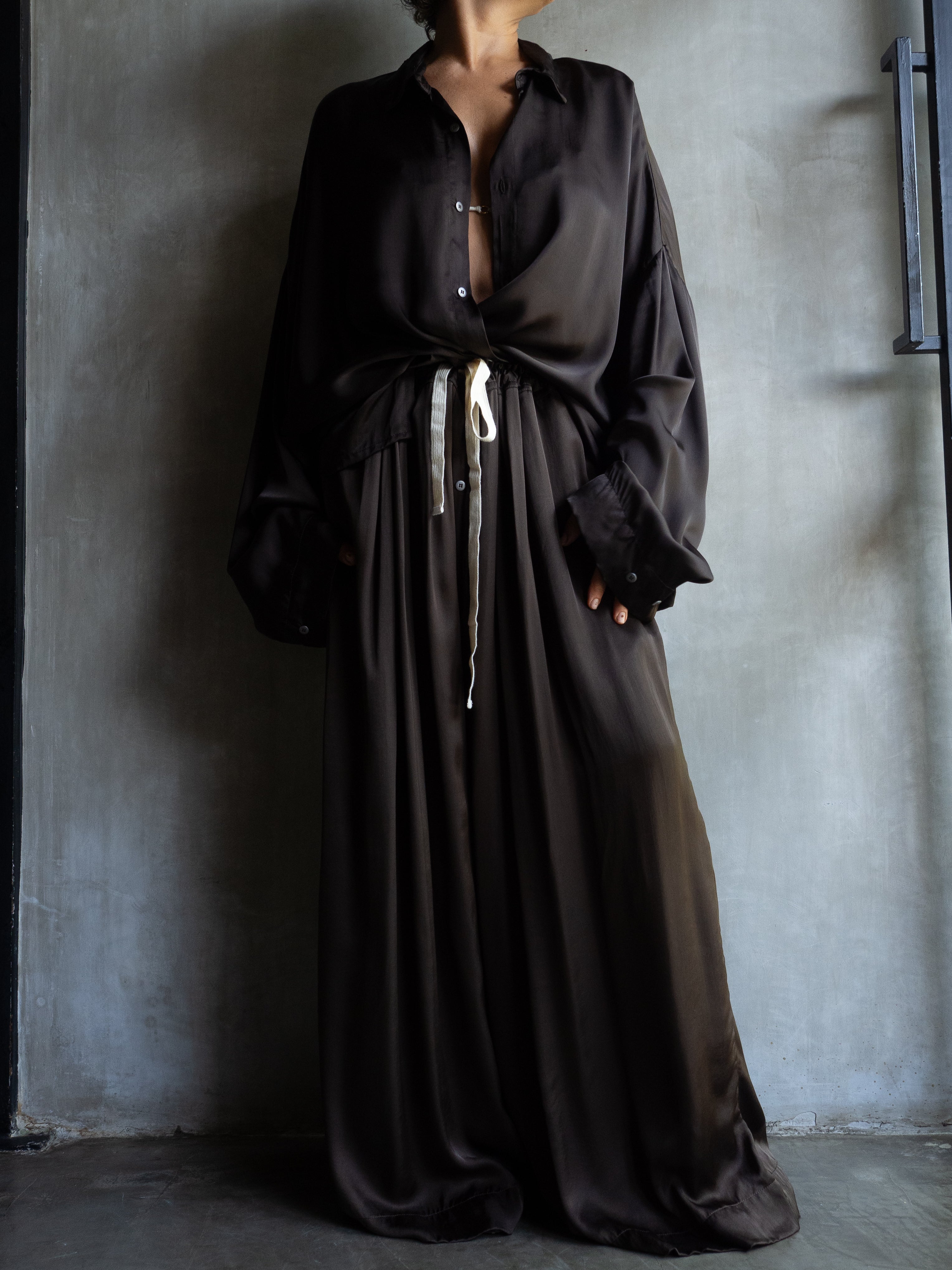 Muka Pants Tali Viscose Satin