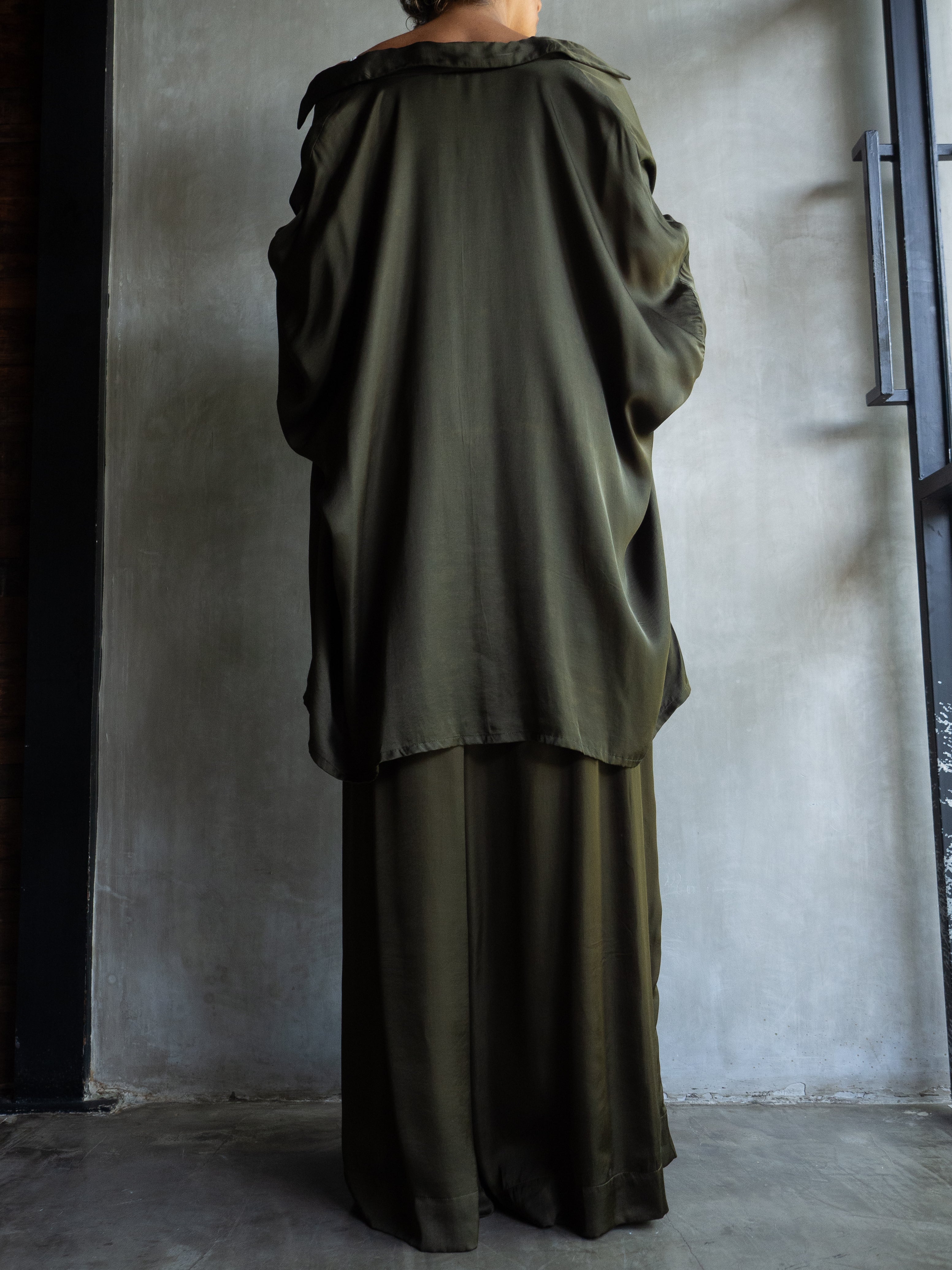 Muka Pants Tali Viscose Satin