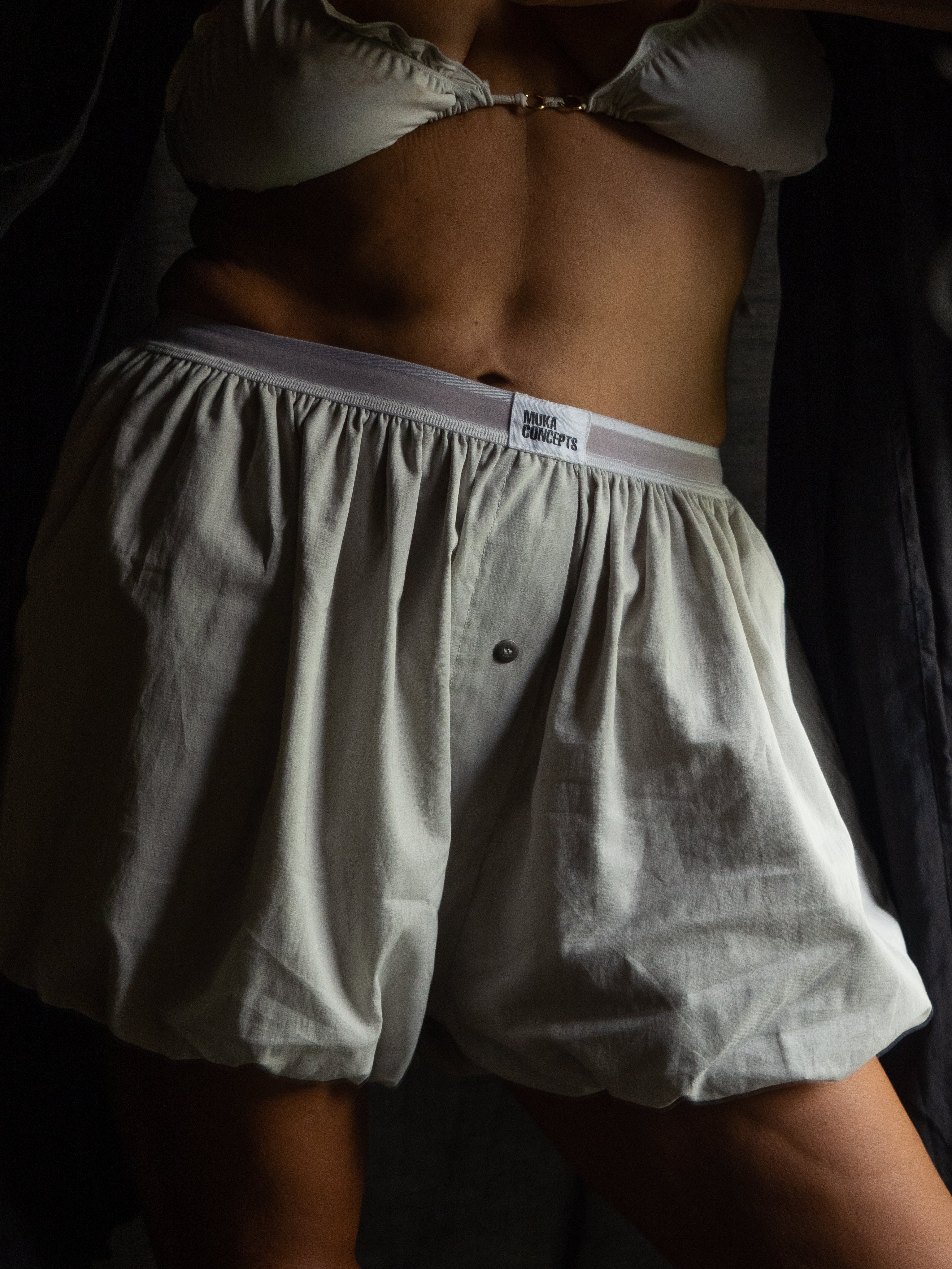 Muka Shorts Bubble Cotton