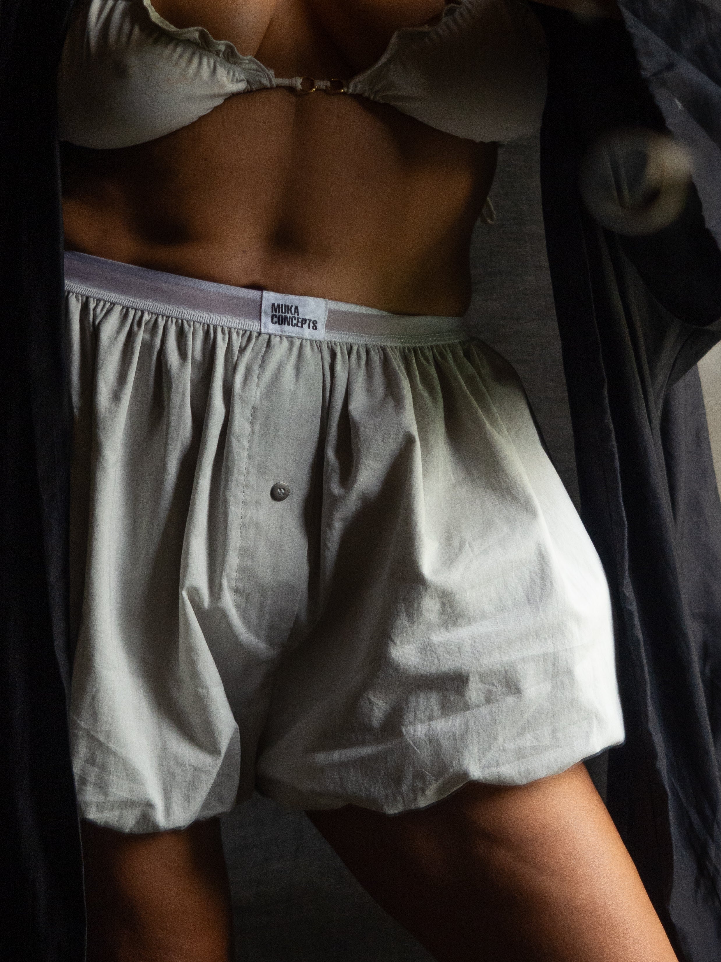 Muka Shorts Bubble Cotton