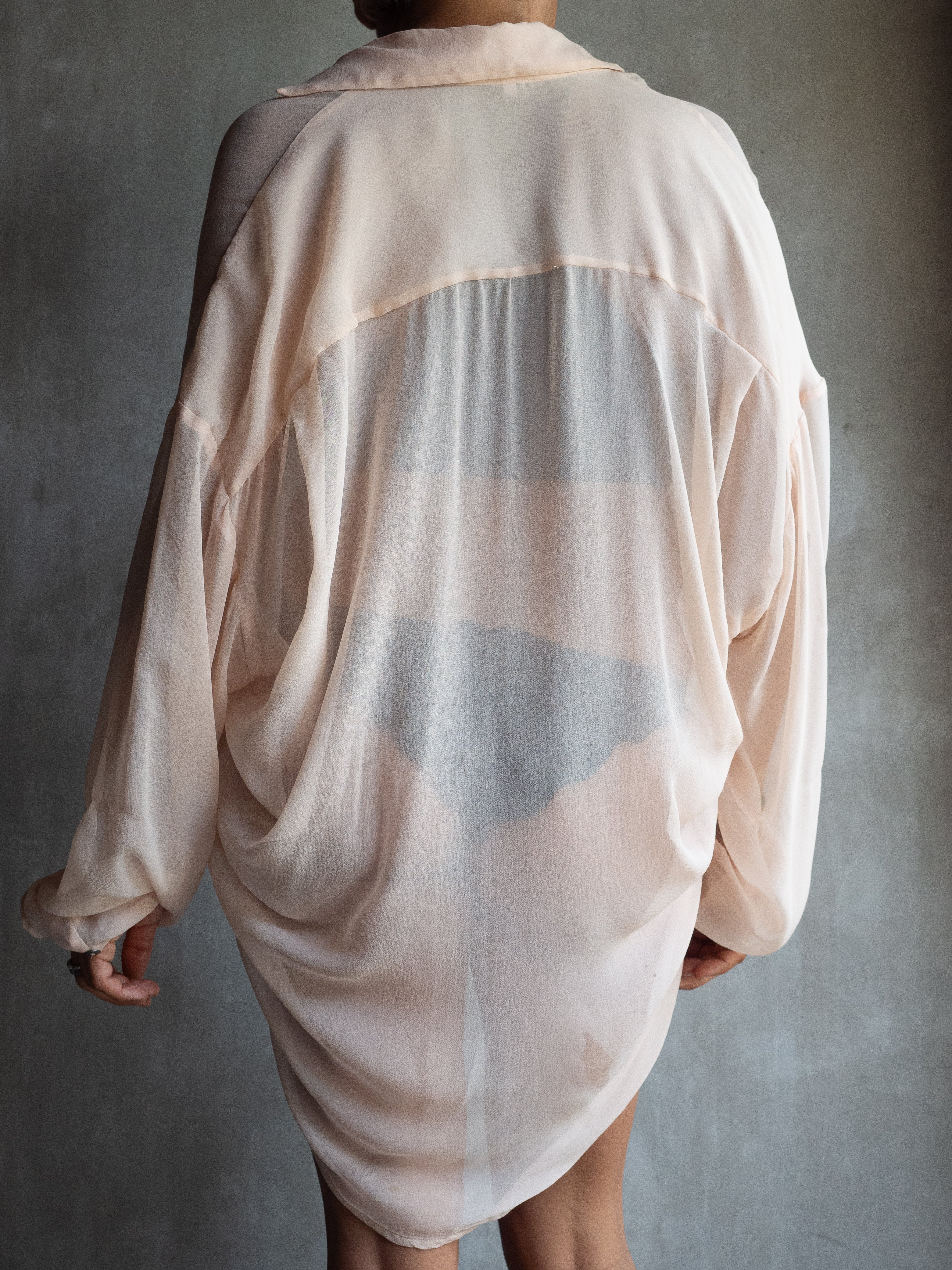 Muka Shirt Bubble Silk 100%